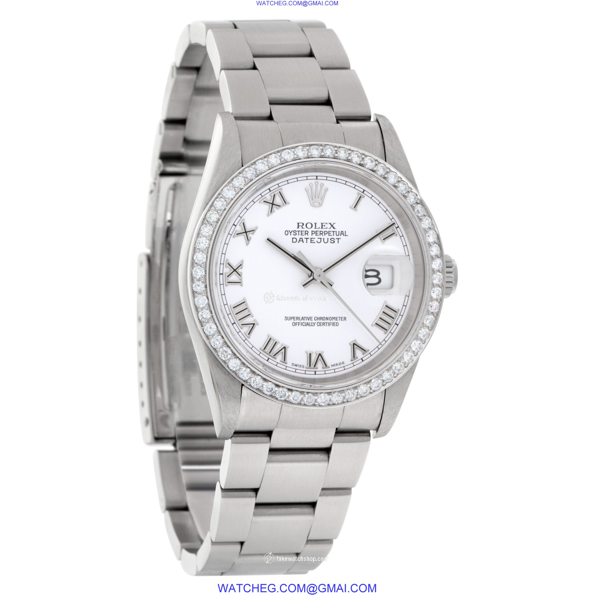 Rolex 16200 Datejust Automatic Male Stainless Steel 4