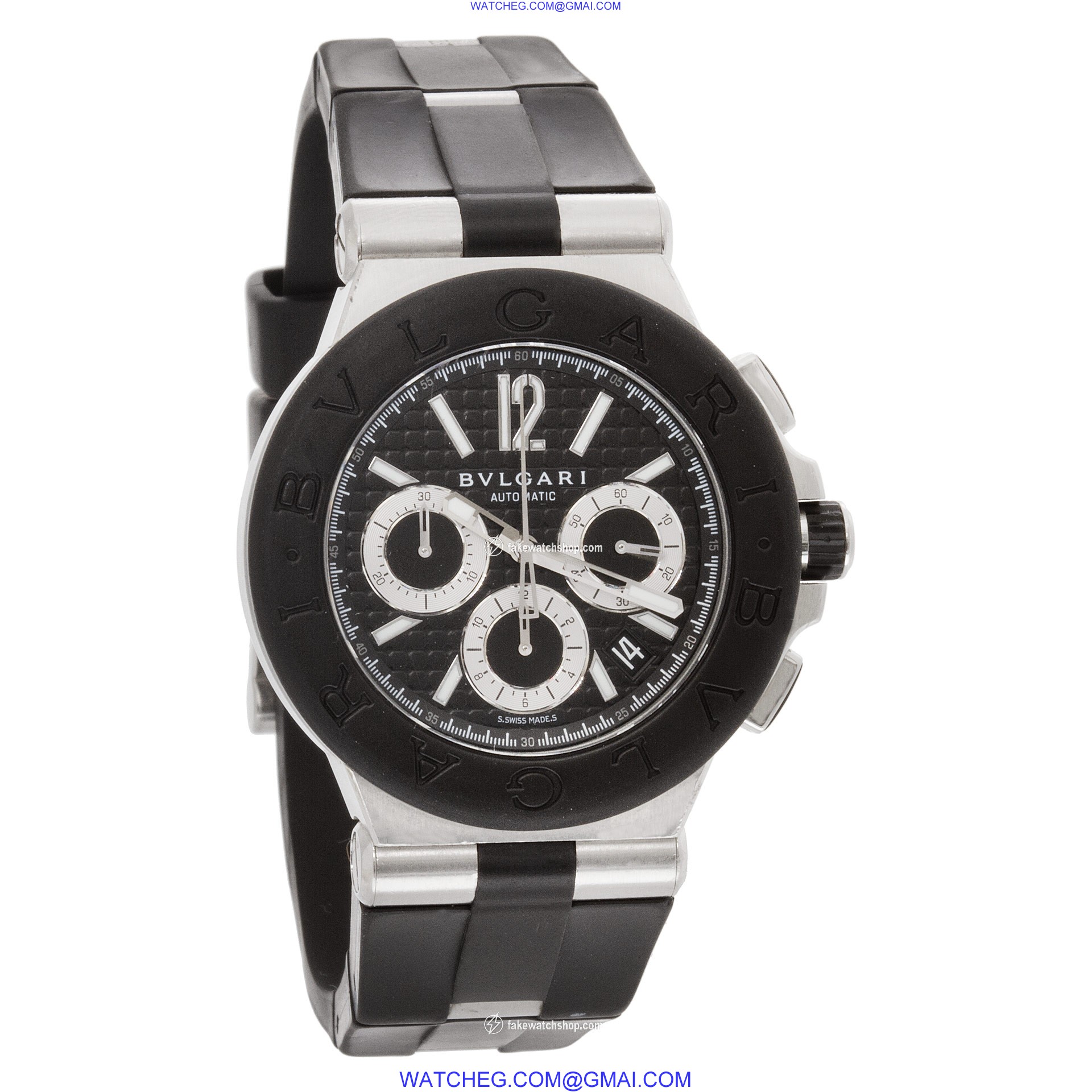 Bvlgari DG 42 SC CH Diagono Automatic Male Stainless Steel 4