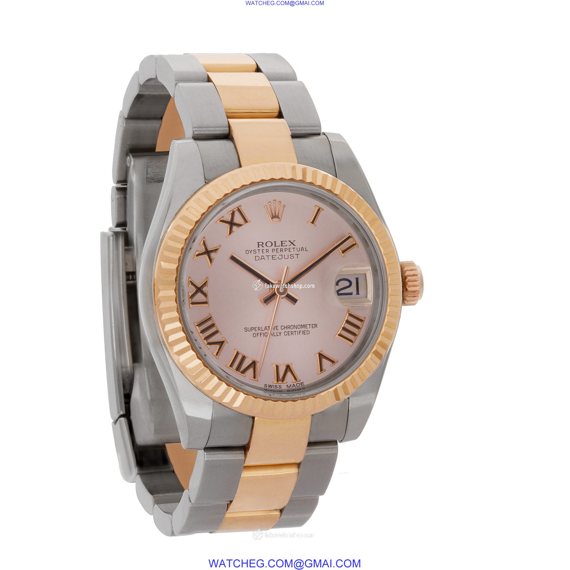 Rolex 178271 Datejust Automatic Female 18k rose gold & stainless steel 4