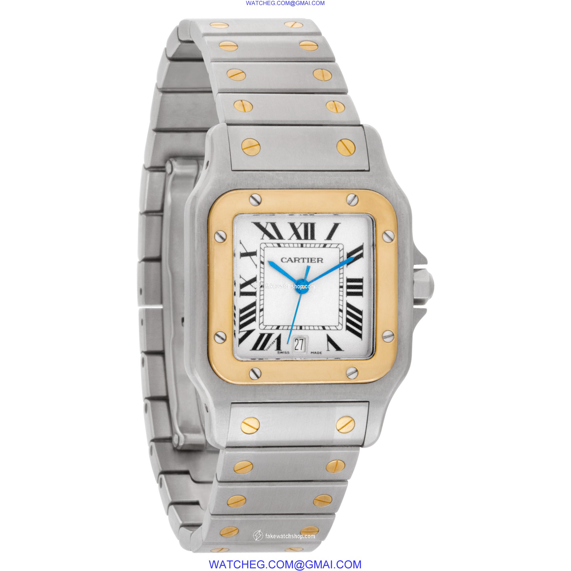 Cartier w20011c4 Santos Quartz Male Stainless Steel 4