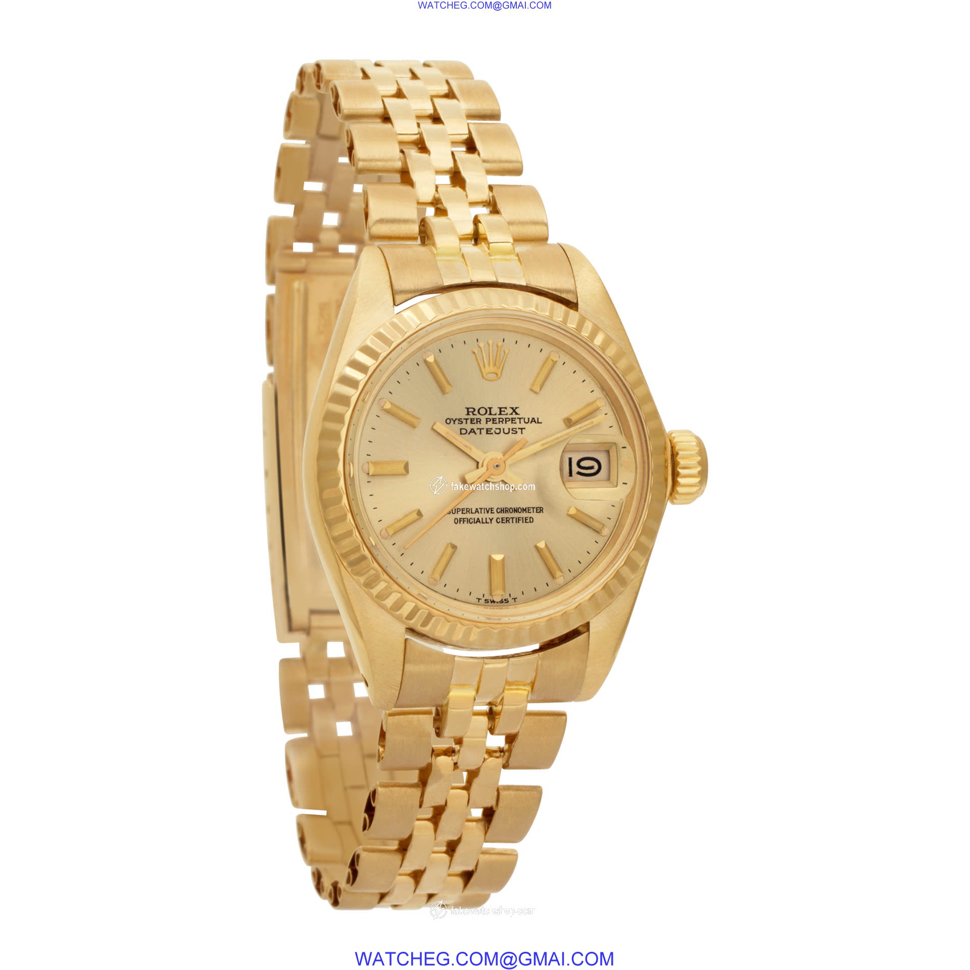 Rolex 6917 Datejust Automatic Female 18k yellow gold 4