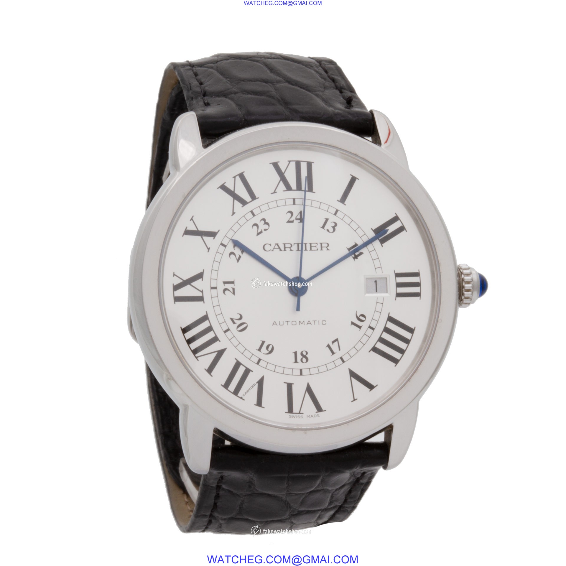 Cartier w6701010 Ronde Solo Automatic Male Stainless Steel 4