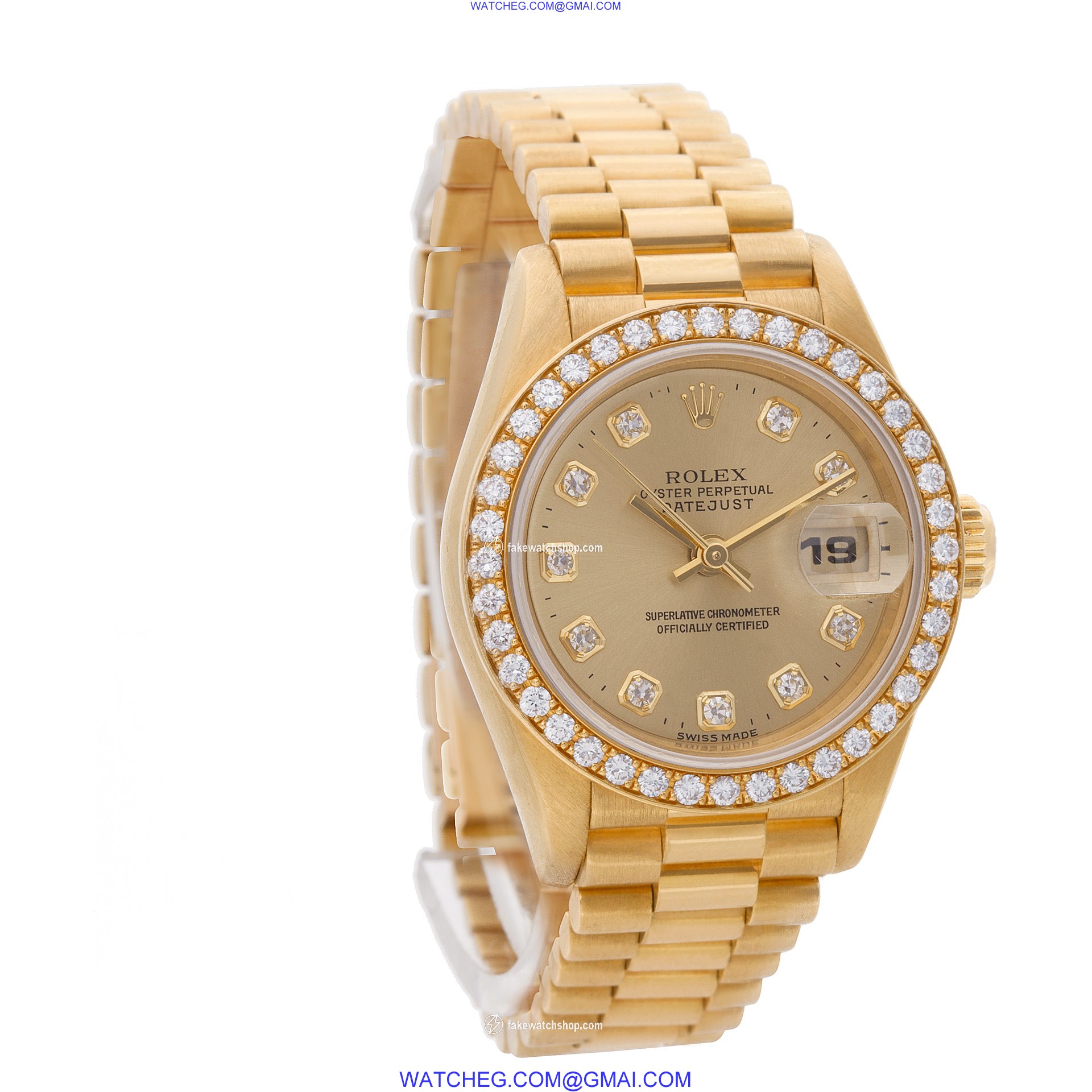 Rolex 69178 Datejust Automatic Female 18k yellow gold 4