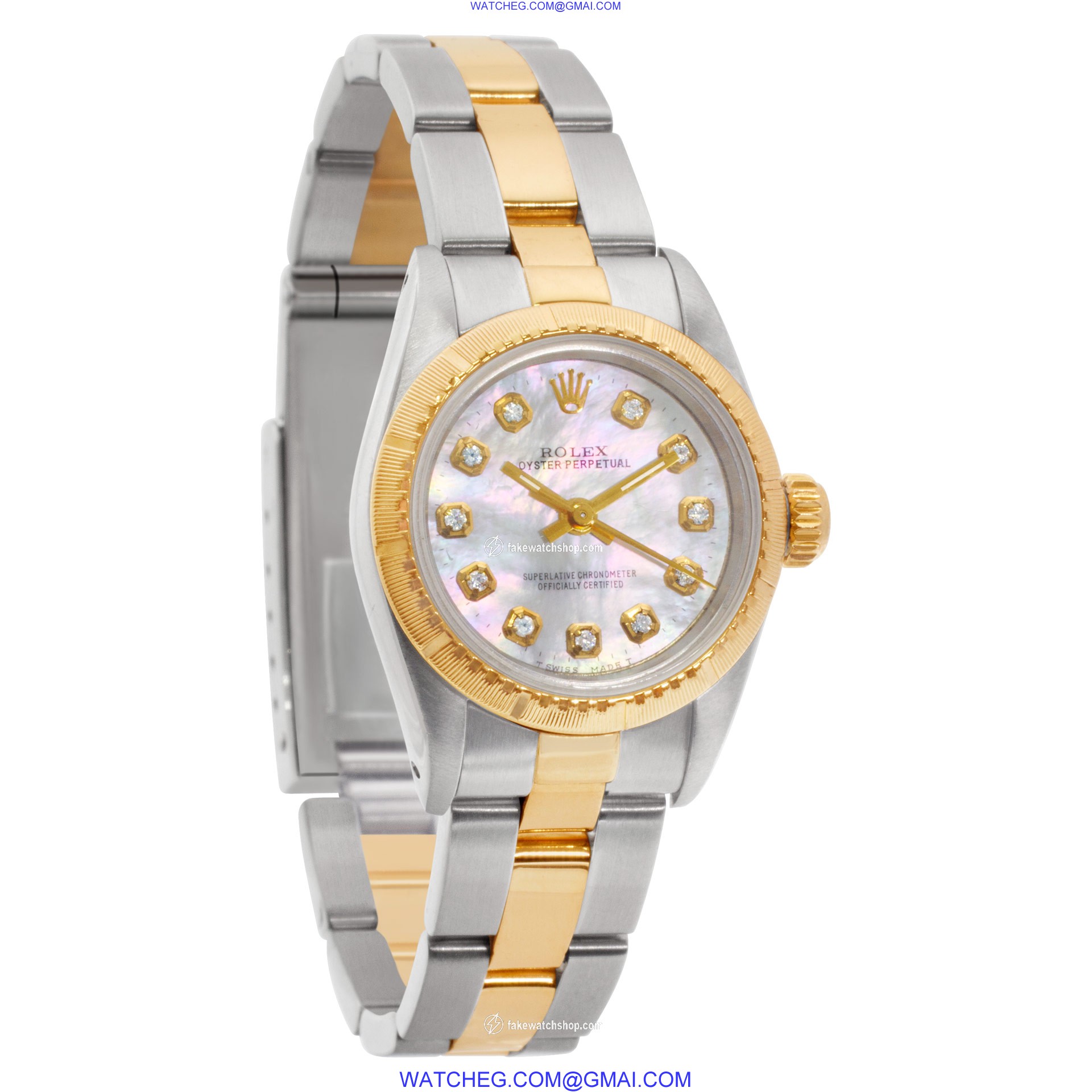Rolex 67243 Oyster Perpetual Automatic Female Stainless Steel 4