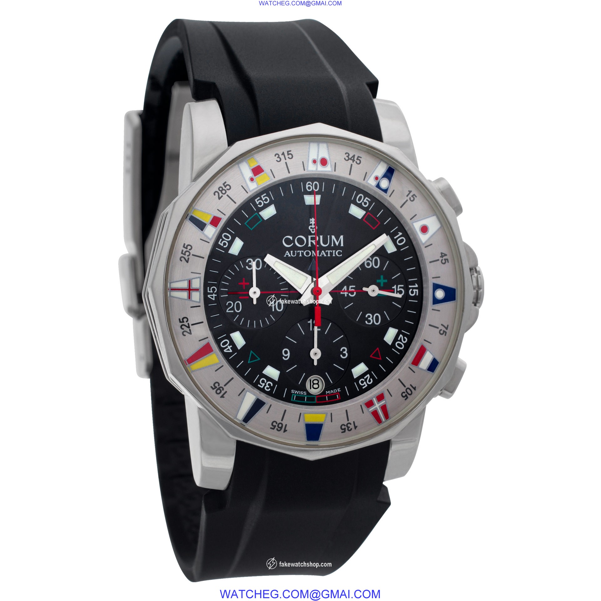 Corum 985.630.20 Admirals Cup Automatic Male Stainless Steel 4
