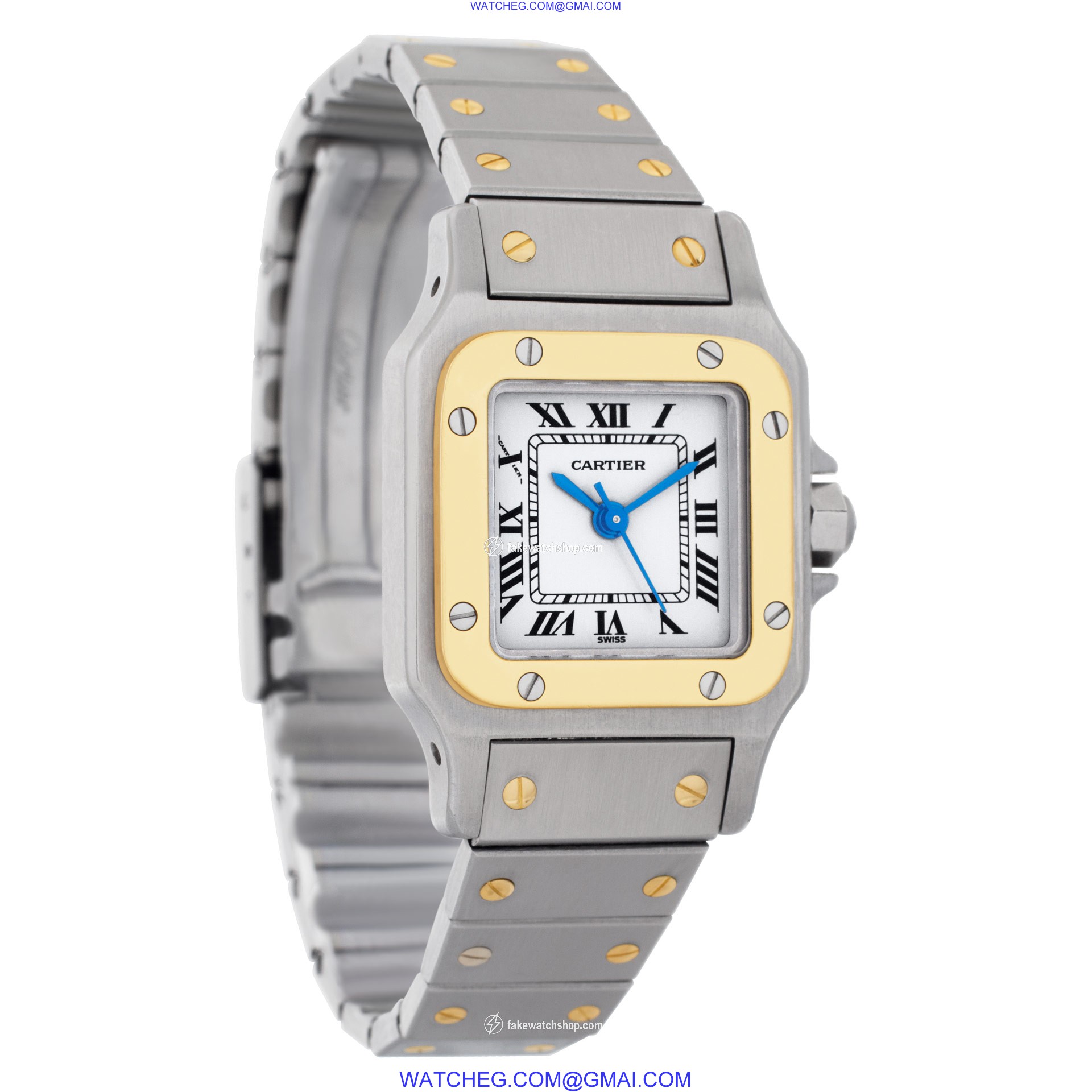 Cartier 1170902 Santos Automatic Female 18k gold & Stainless Steel 4
