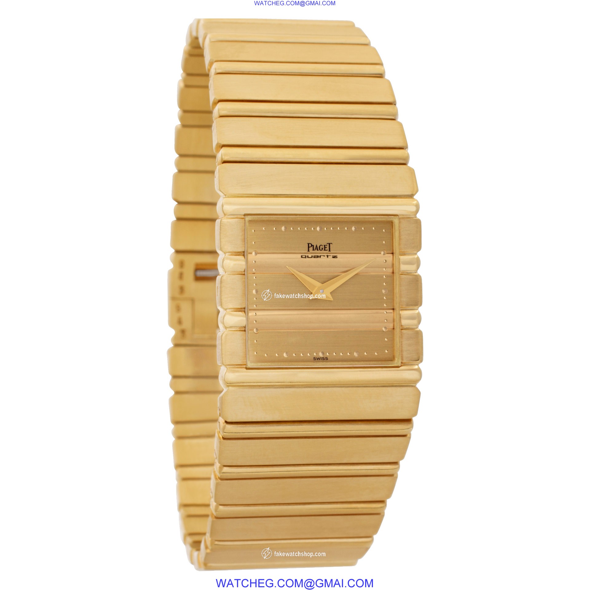 Piaget 7131 C 701 Polo Quartz Unisex 18k yellow gold 4