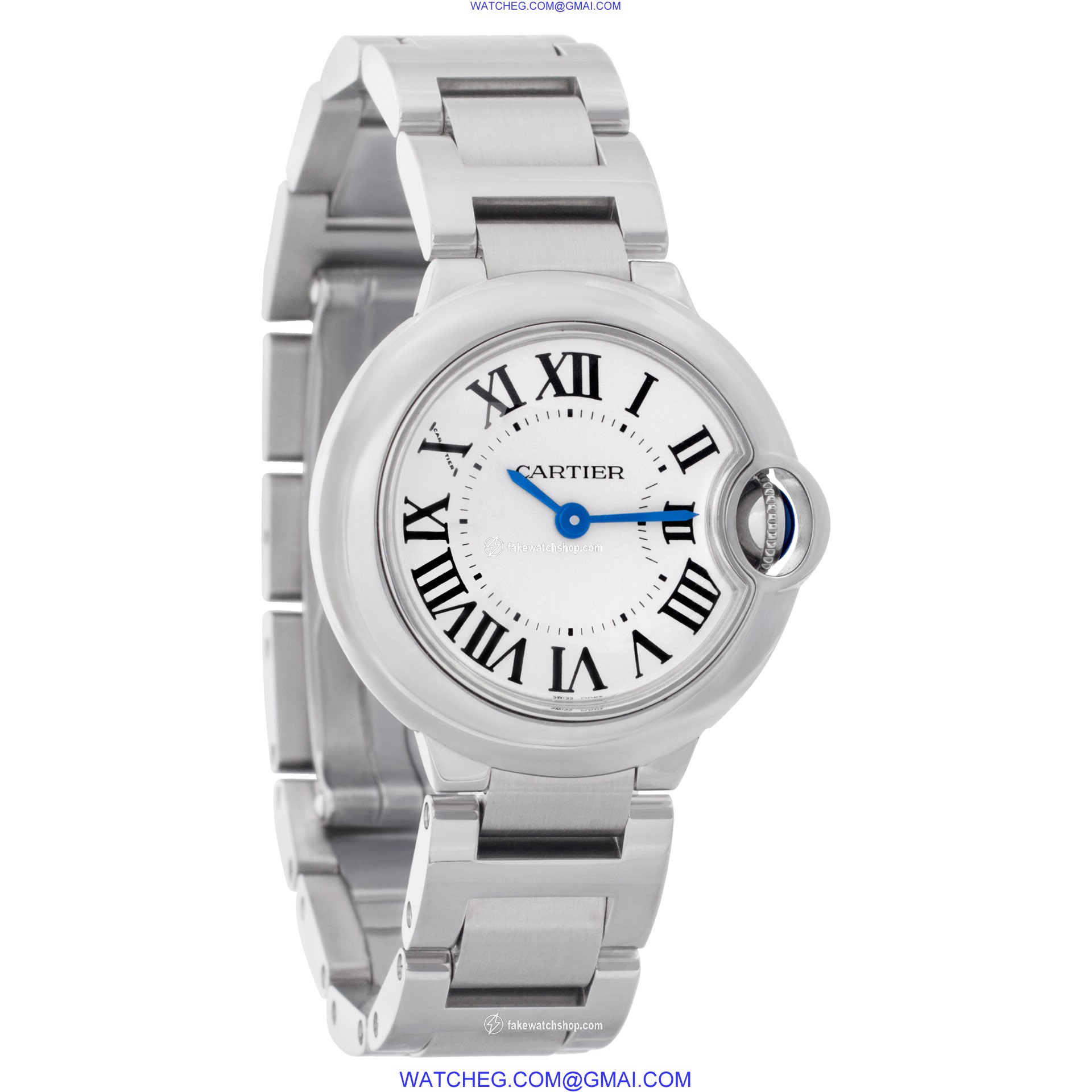 Cartier W69010Z4 Ballon Bleu Quartz Female Stainless Steel 4