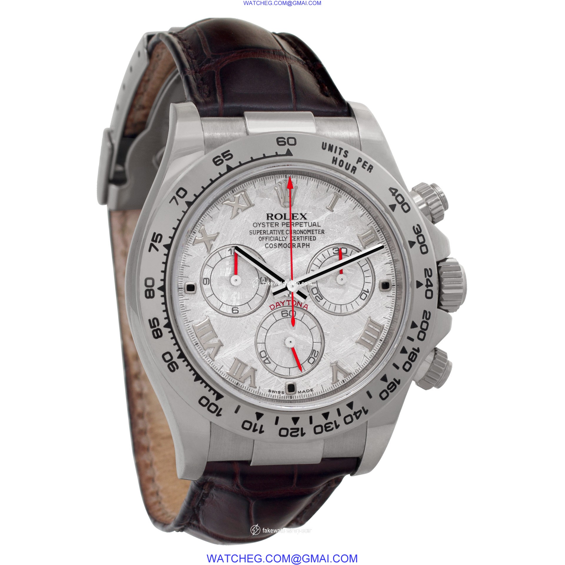 Rolex 116519 Daytona Automatic Male 18k White Gold 4