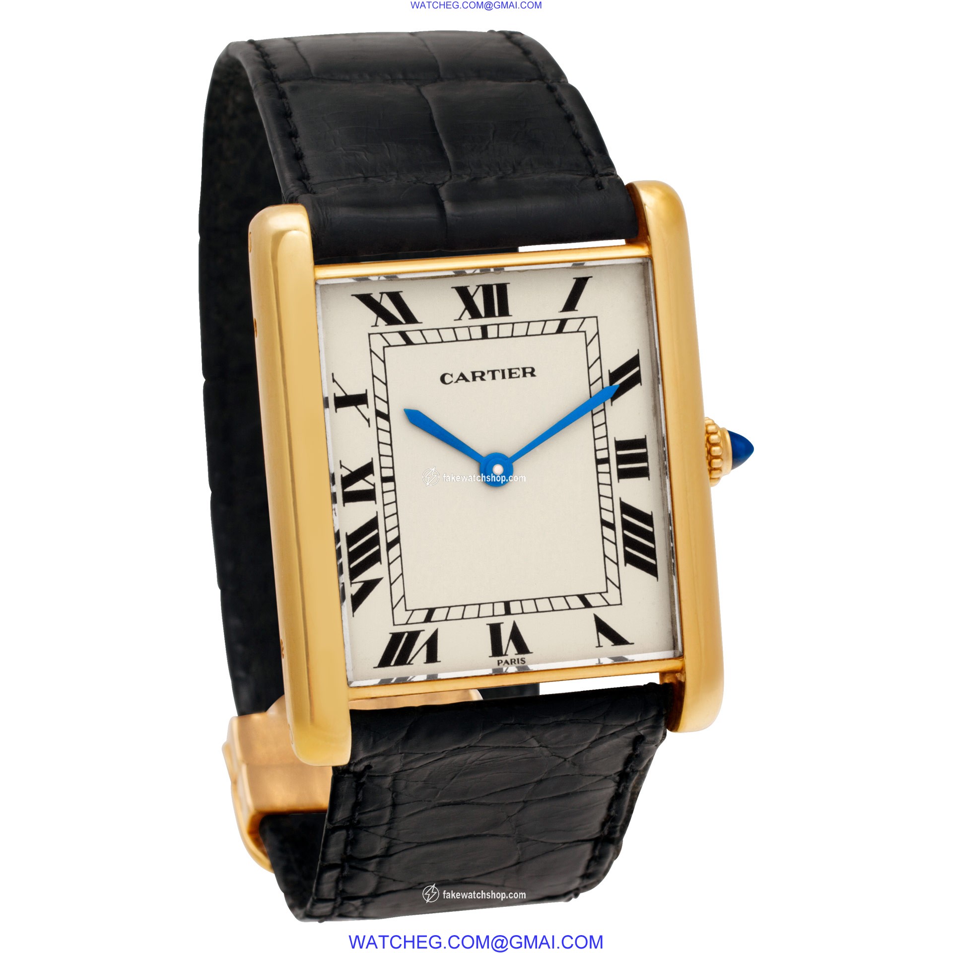 Cartier 170020078 Tank Automatic Unisex 18k yellow gold 4