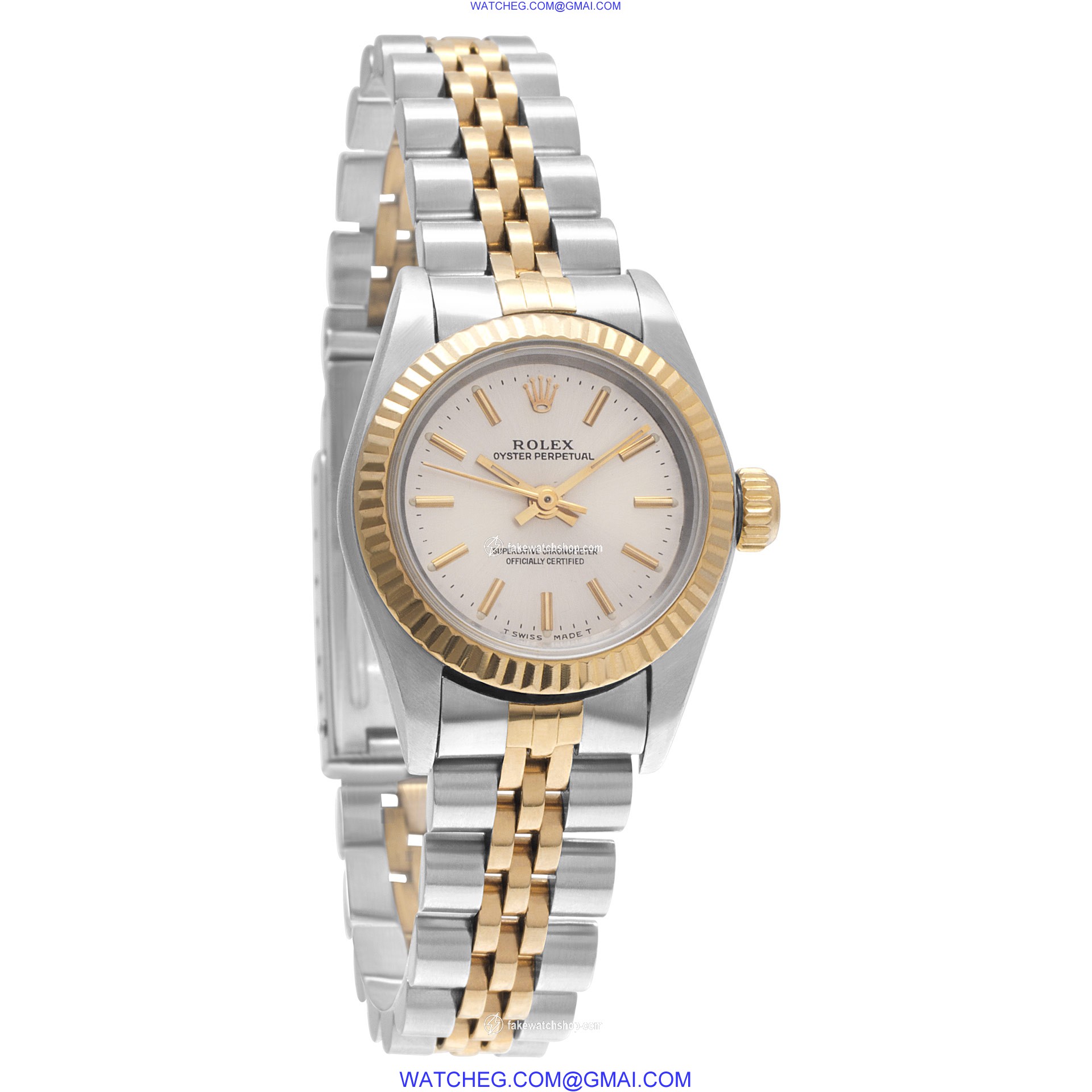 Rolex 67193 Oyster Perpetual Automatic Female 18k gold & Stainless Steel 4
