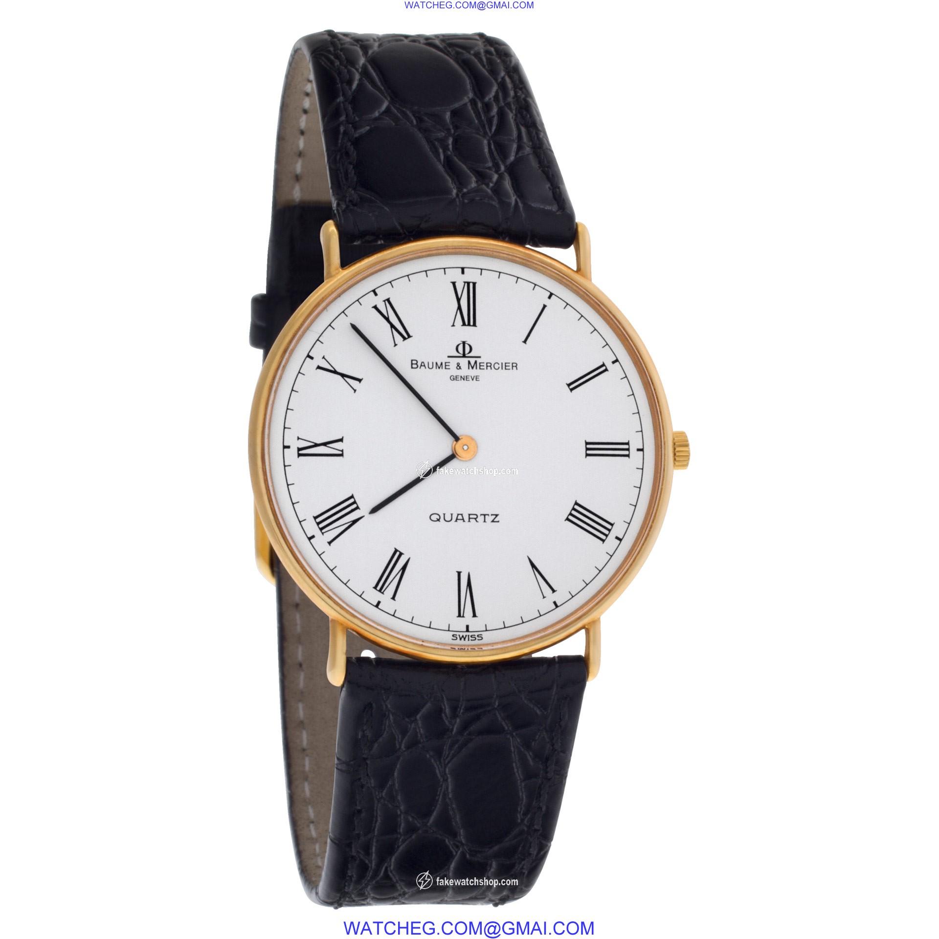 Baume & Mercier 95141 Ultra Thin Quartz Male 14k yellow gold 4