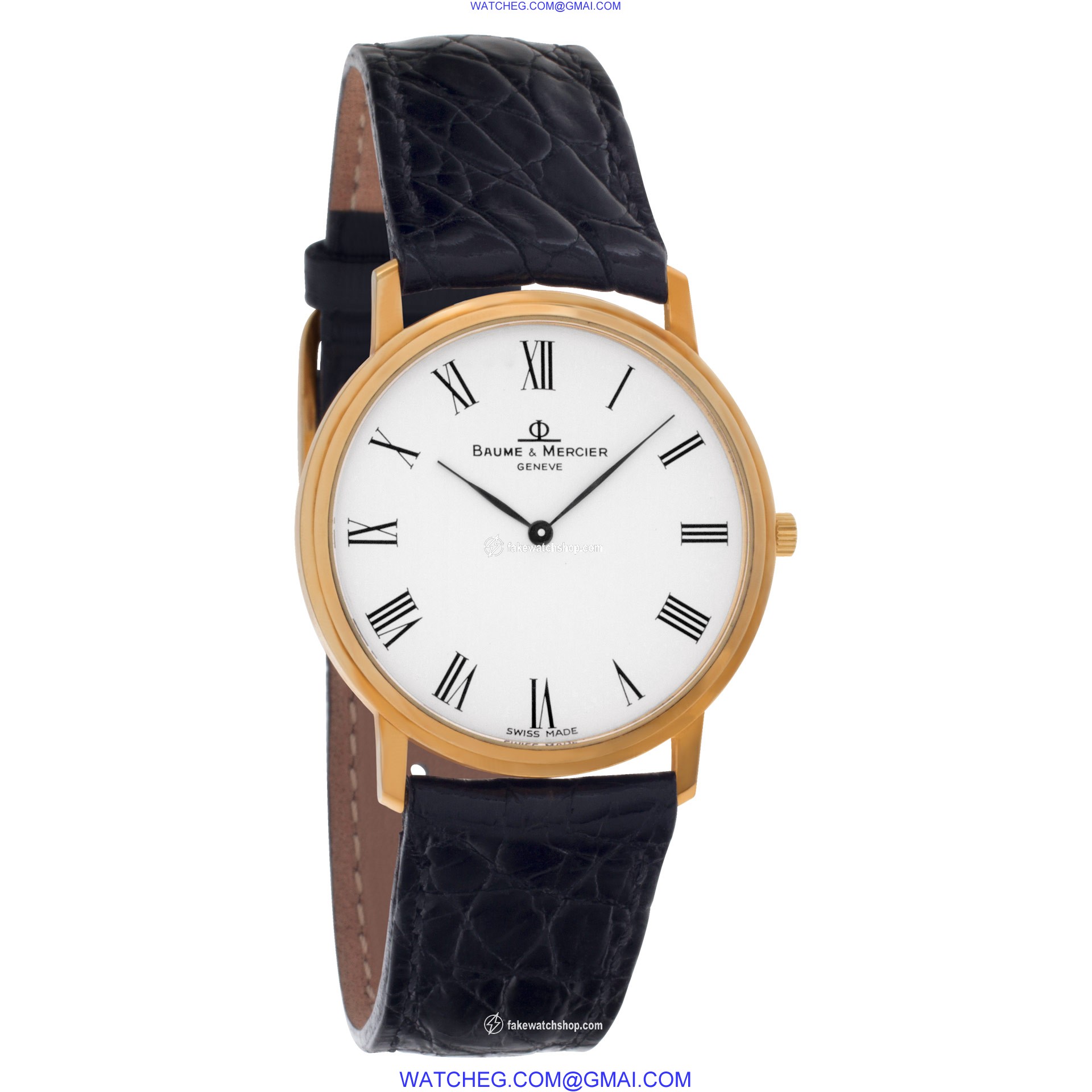 Baume & Mercier 95617 Ultra Thin Quartz Male 14k yellow gold 4