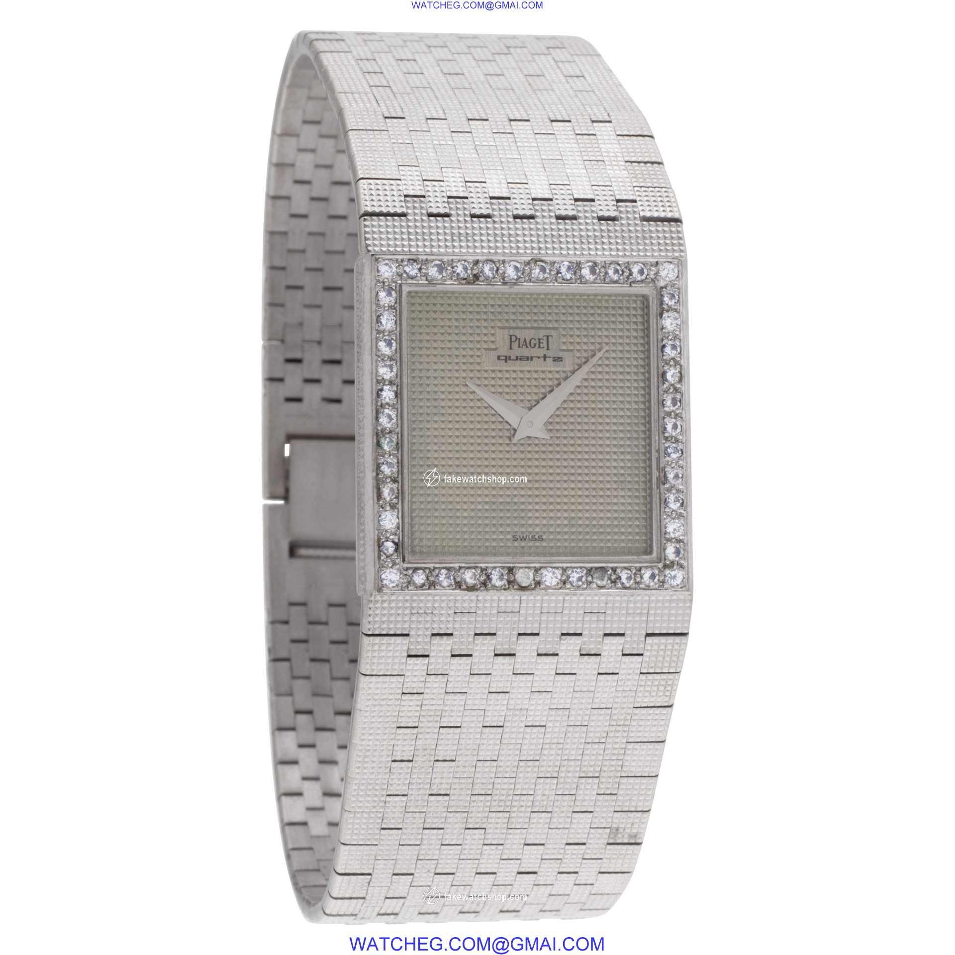Piaget 7131g4 Polo Quartz Female 18k White Gold 4