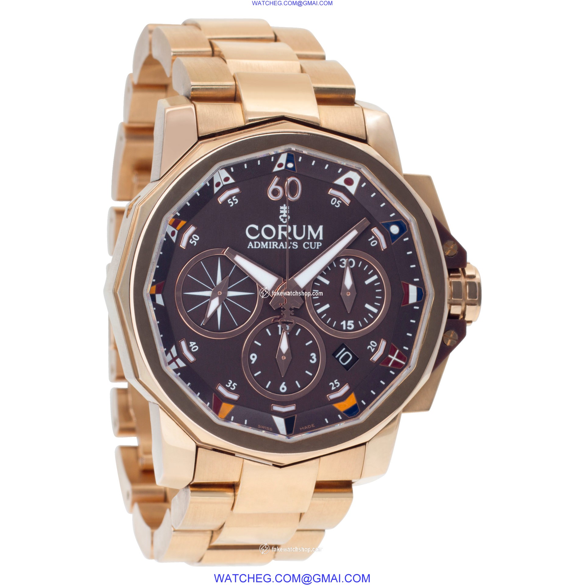 Corum 60723.205005 Admirals Cup Automatic Male 18k rose gold 4