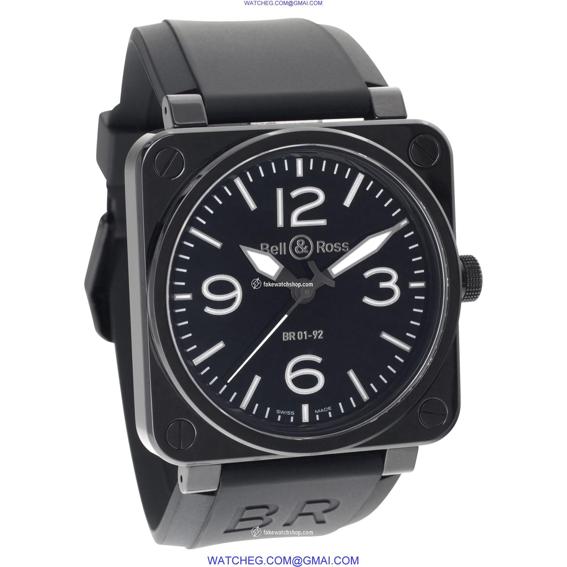 Bell & Ross BR01-92 Aviation Automatic Unisex Stainless steel & ceramic 4