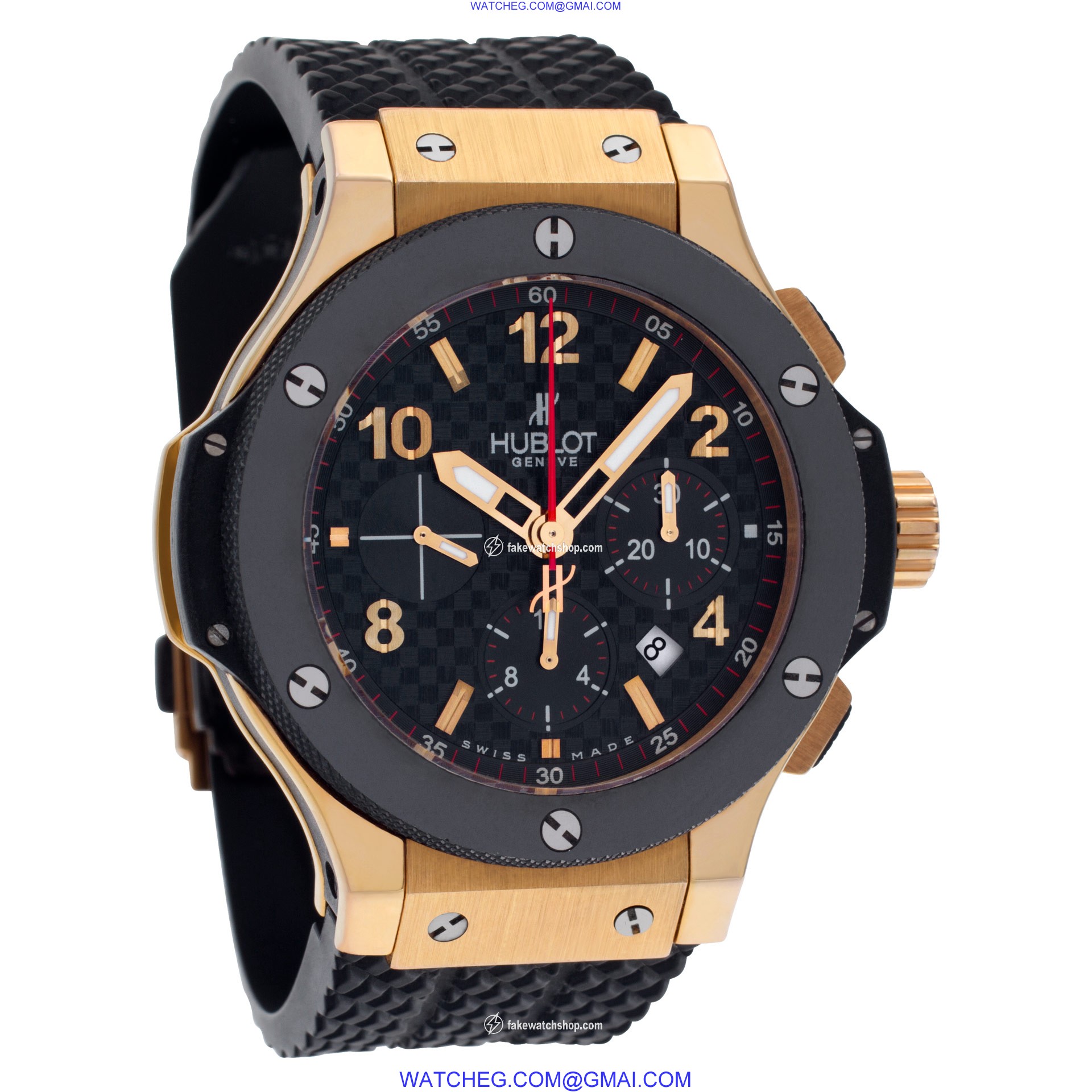Hublot 301.pb.131.rx Big Bang Automatic Male 18k rose gold & ceramic 4