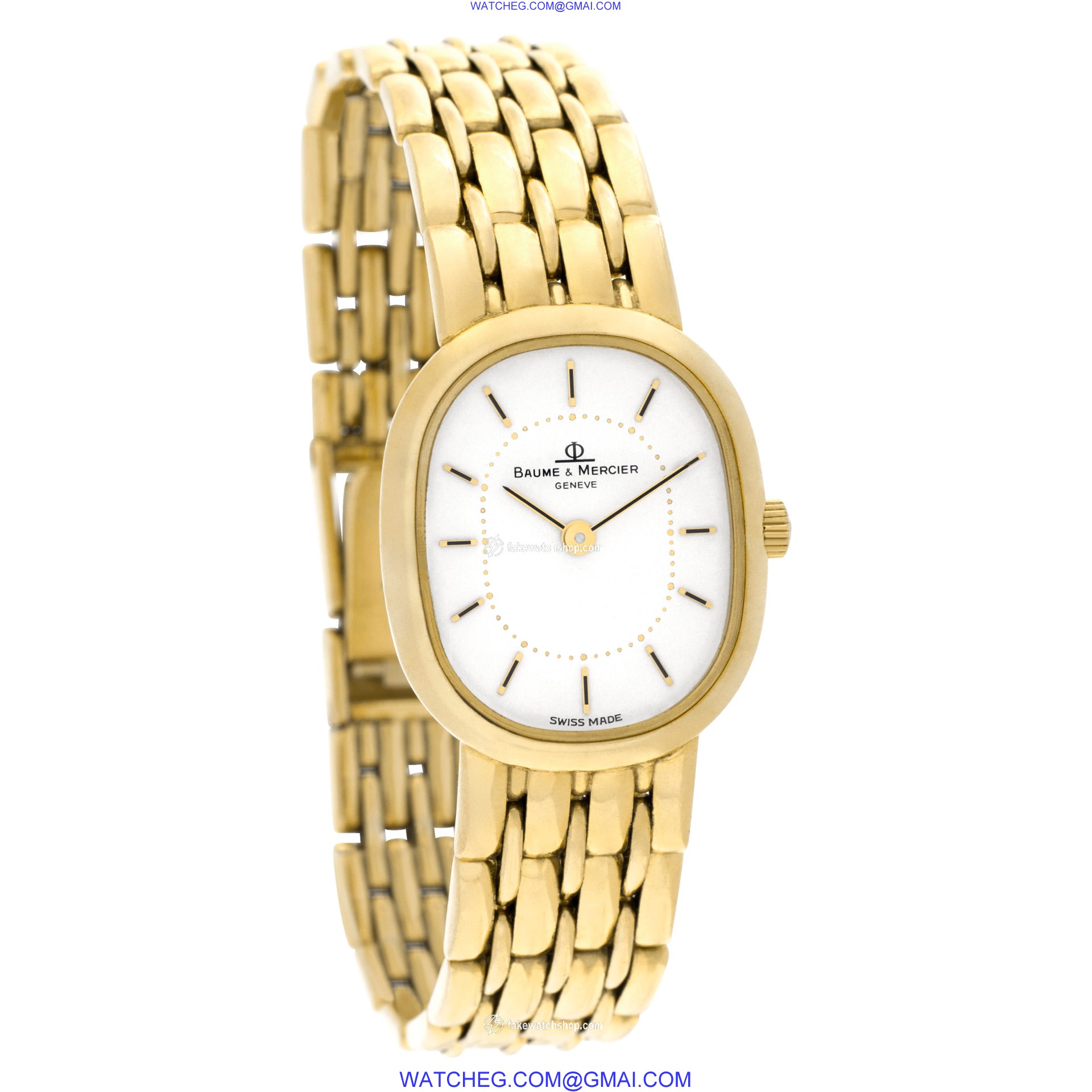 Baume & Mercier 18600 9 Classic Quartz Female 18k yellow gold 4