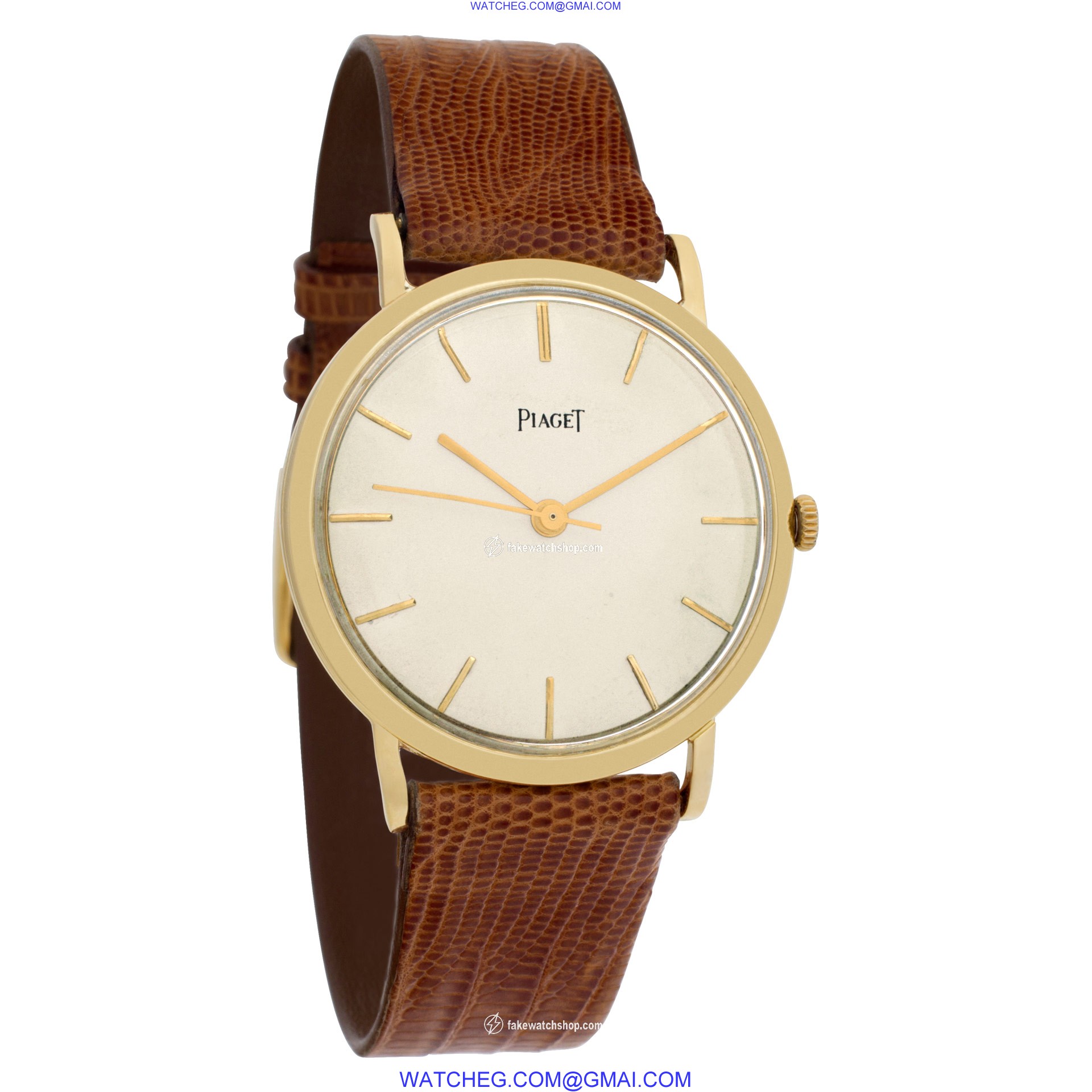 Piaget 10090 Classic Manual Male 18k yellow gold 4