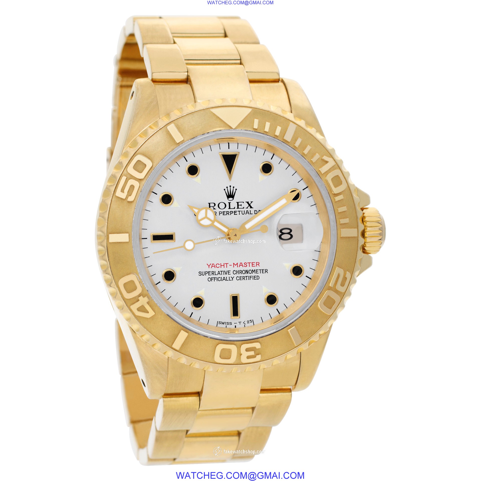 Rolex 16628 Yacht-Master Automatic Male 18k yellow gold 4