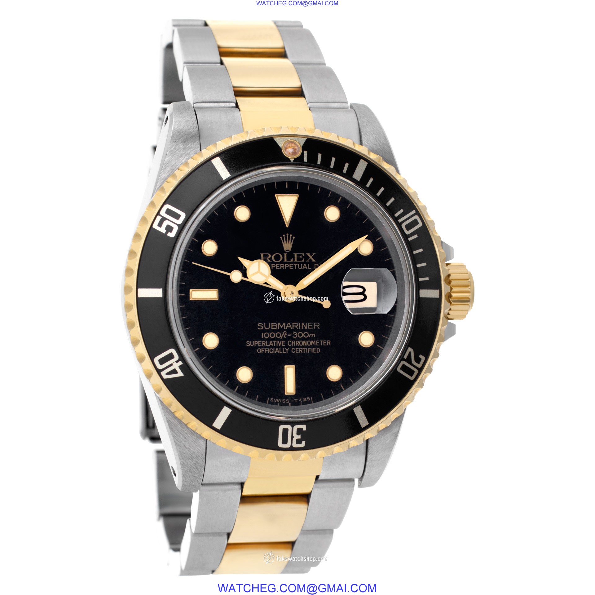 Rolex 16803 Submariner Automatic Male 18k gold & Stainless Steel 4