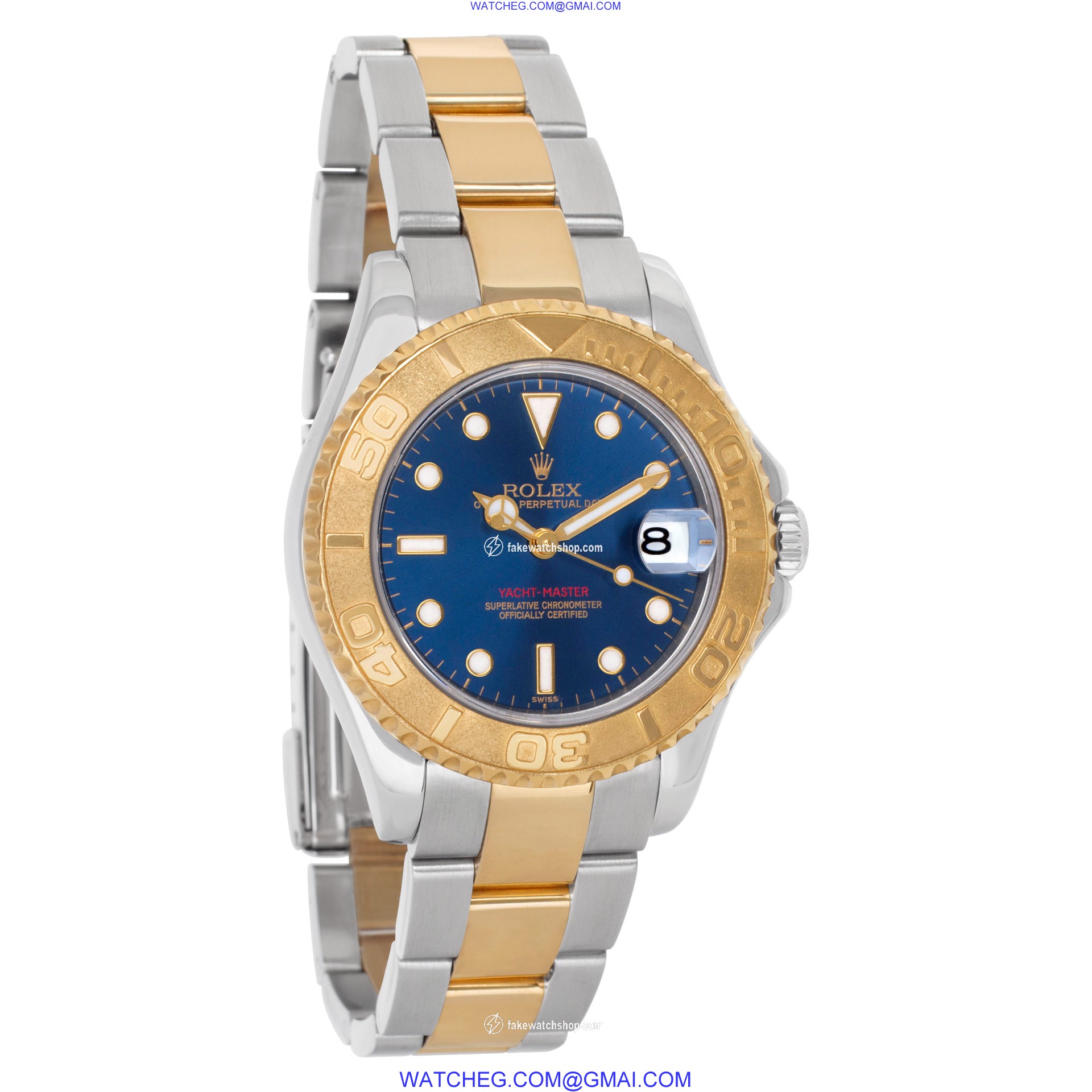 Rolex 168623 Yacht-Master Automatic Unisex 18k gold & Stainless Steel 4