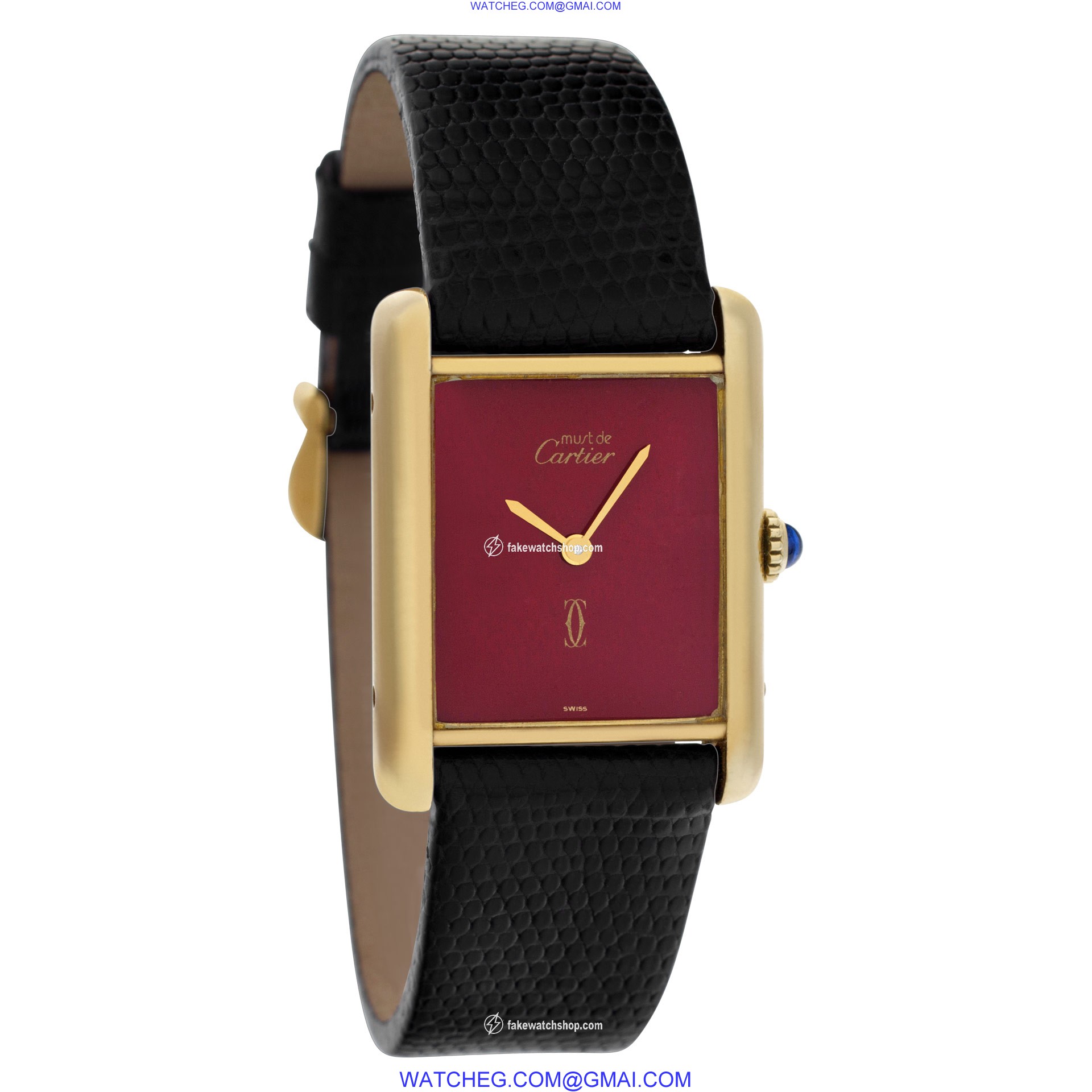 Cartier Cartier 1630 Tank Quartz Unisex Vermeil 4