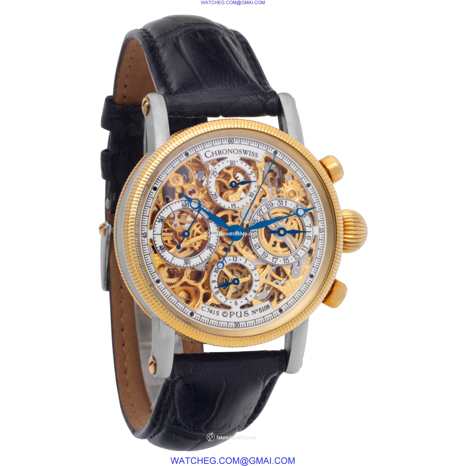 Chronoswiss ch 7522 Opus Automatic Male 18k gold & Stainless Steel 4