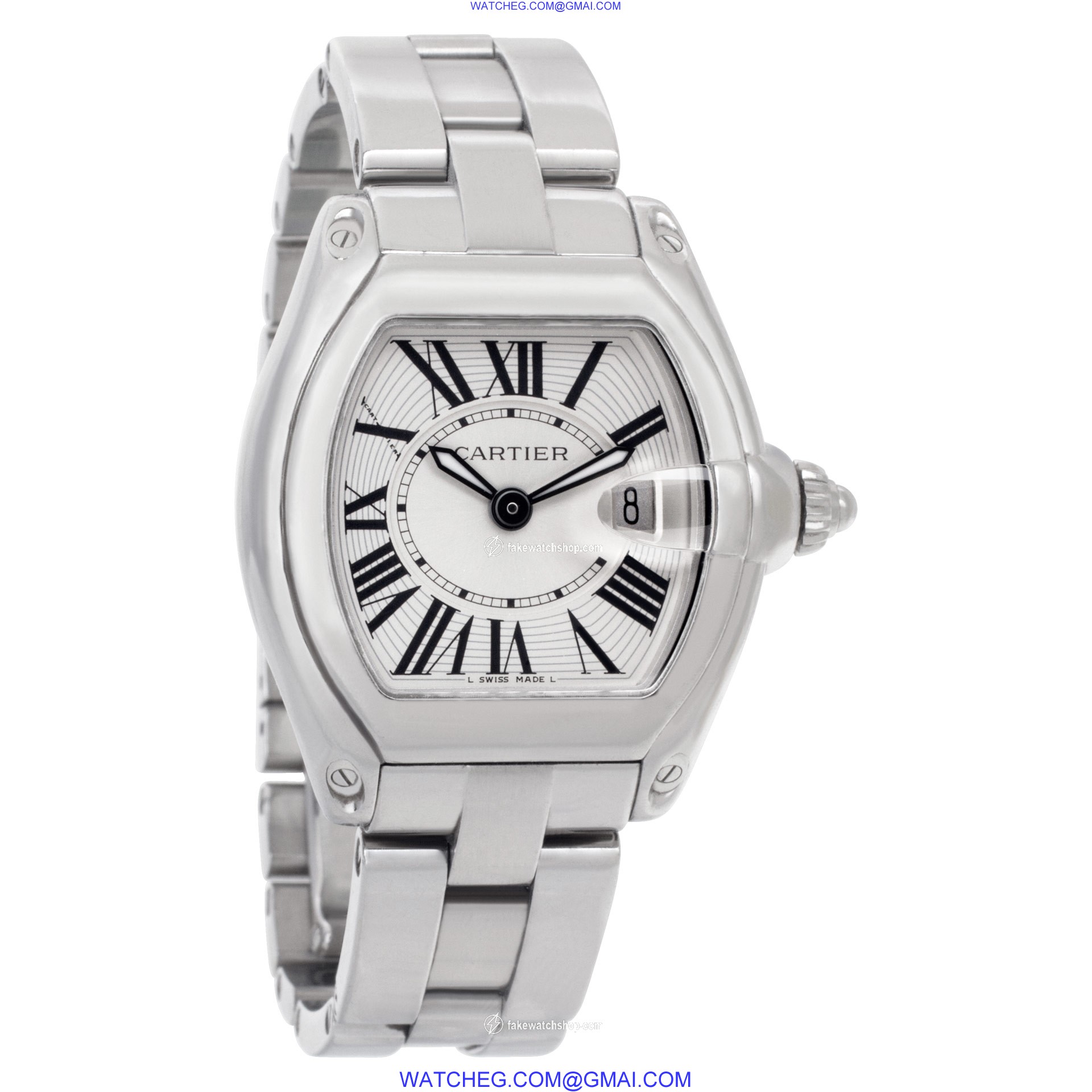 Cartier W62016V3 Roadster Quartz Female Stainless Steel 4