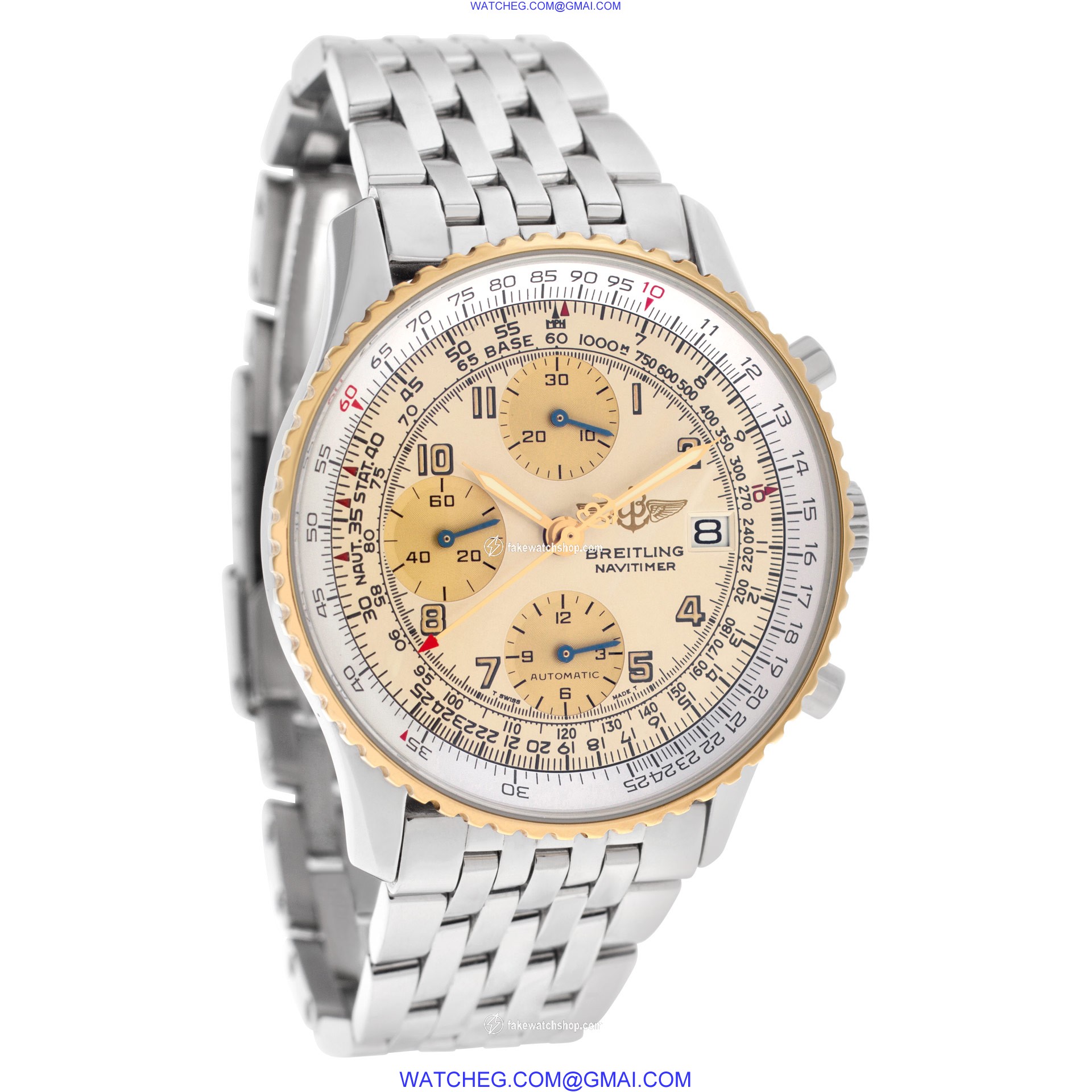 Breitling D13022 Navitimer Automatic Male Stainless Steel 4