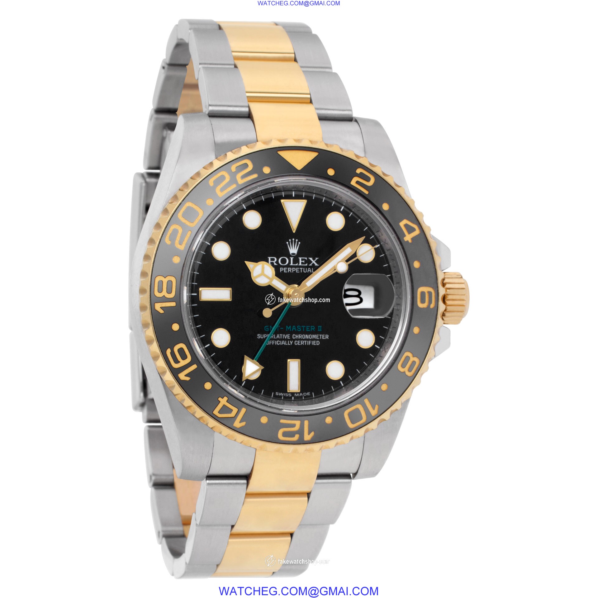 Rolex 116713 GMT-Master II Automatic Male 18k gold & Stainless Steel 4