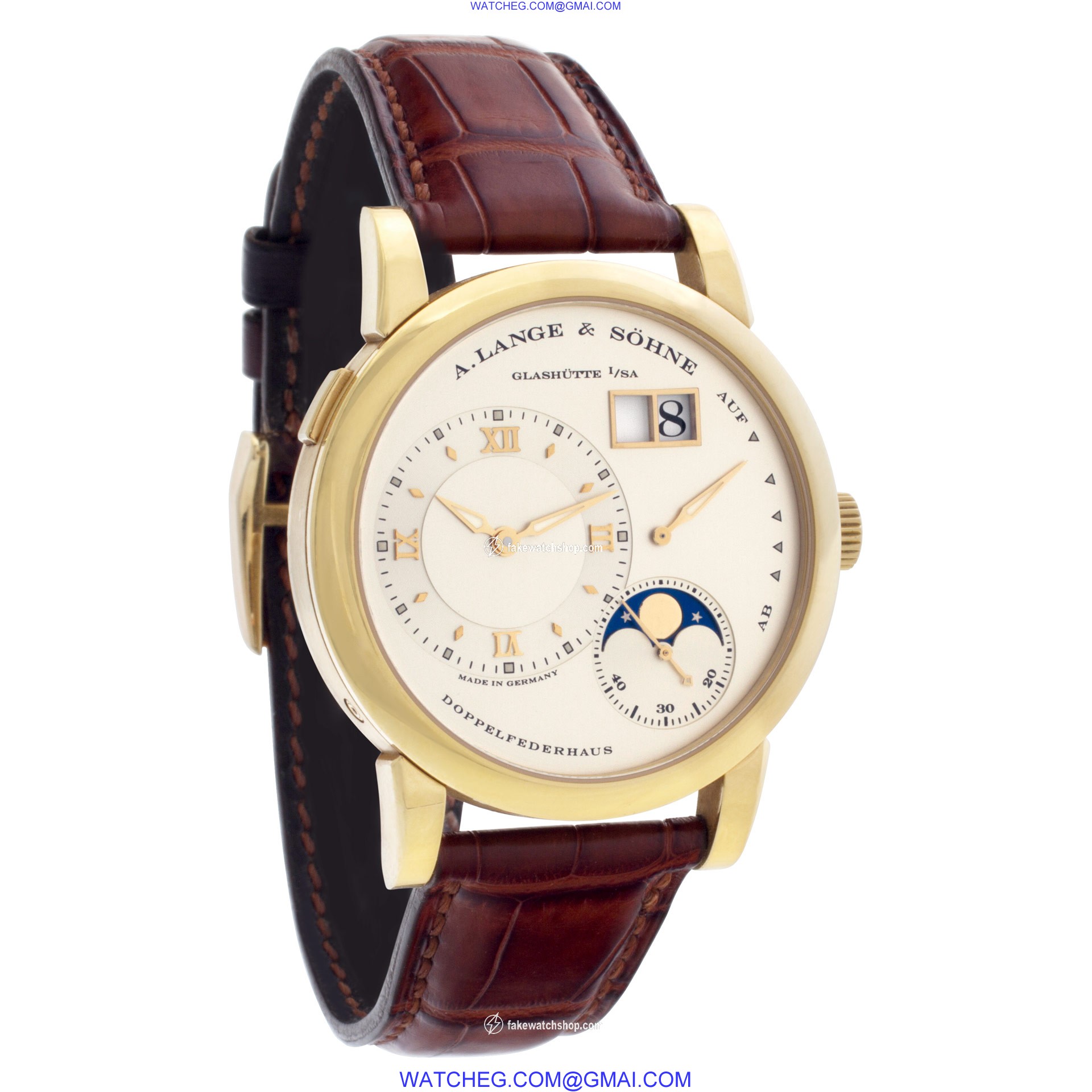 A. Lange & Sohne 109.021 Lange 1 Manual Male 18k yellow gold 4