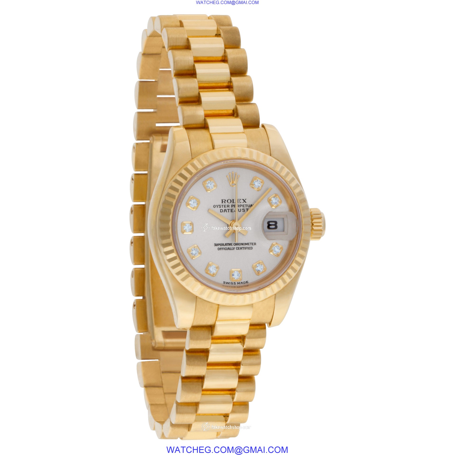Rolex 179178 Datejust Automatic Female 18k Yellow Gold 4