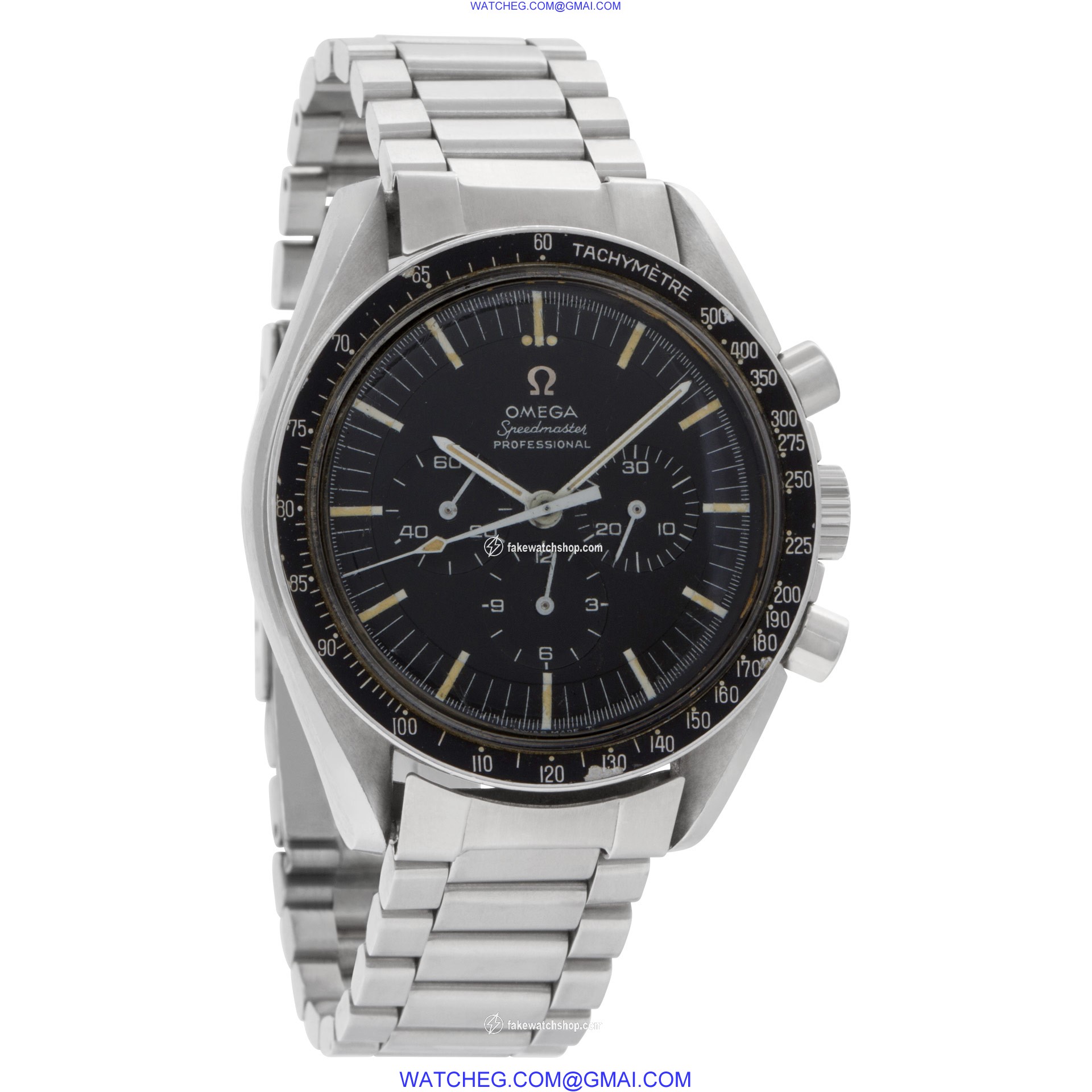 Omega 145022-68ST Speedmaster Manual Male Stainless Steel 4