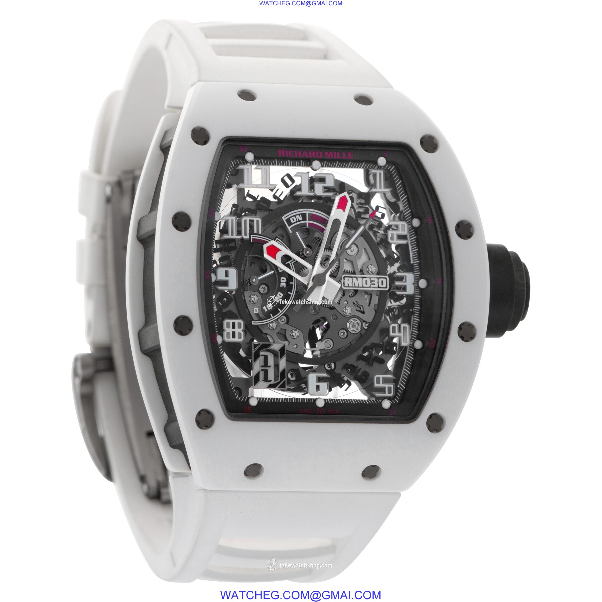 Richard Mille RM030 RM 030 Automatic Male Ceramic 4