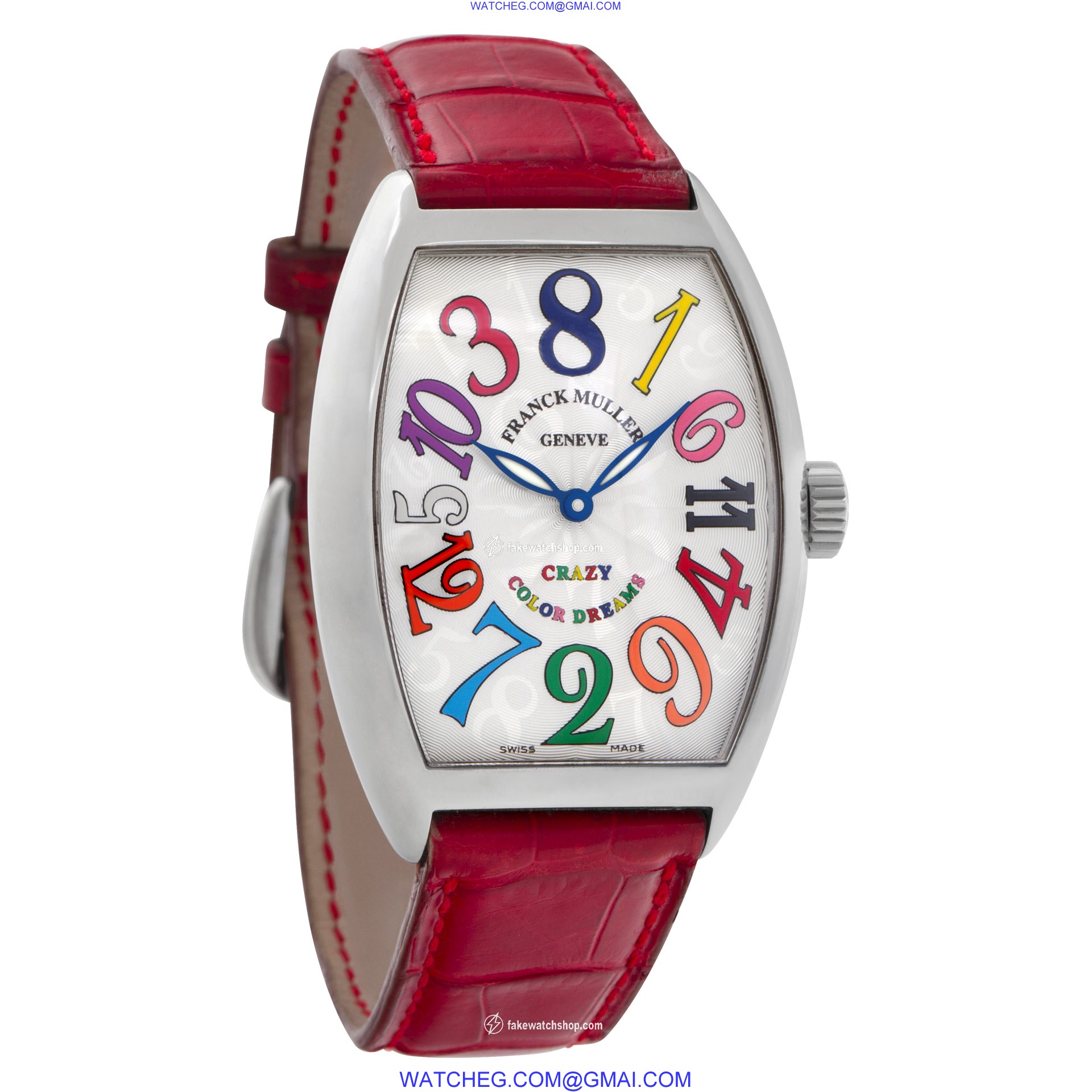 Franck Muller 7851 CH Crazy Hour Automatic Unisex Stainless Steel 4