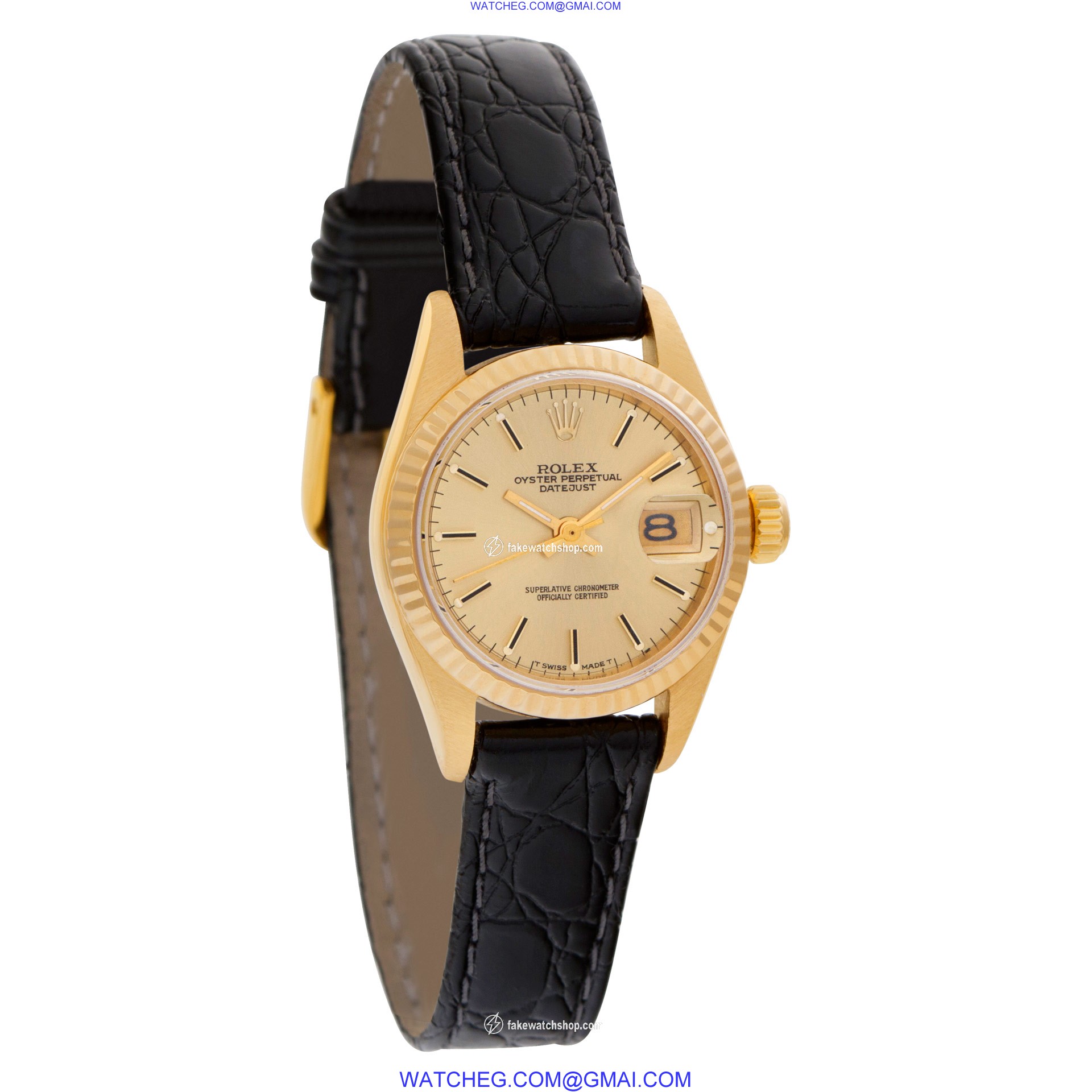 Rolex 69138 Datejust Automatic Female 18k yellow gold 4