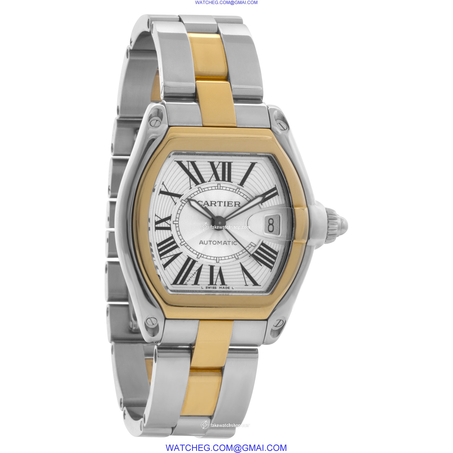 Cartier W62031Y4 Roadster Automatic Unisex Stainless Steel 4