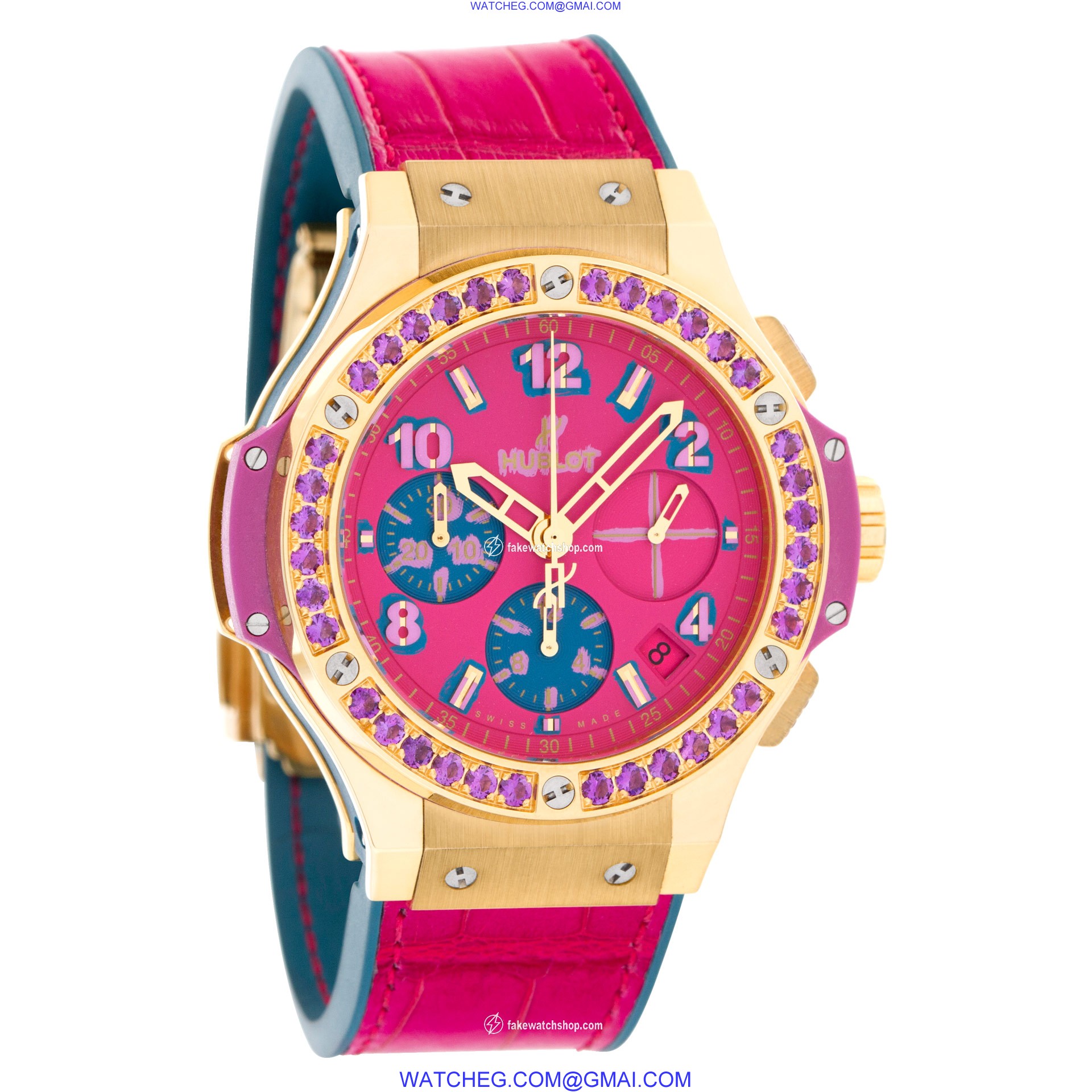 Hublot 341.VV.7389.LR.1205.POP15 Big Bang Automatic Unisex 18k yellow gold 4