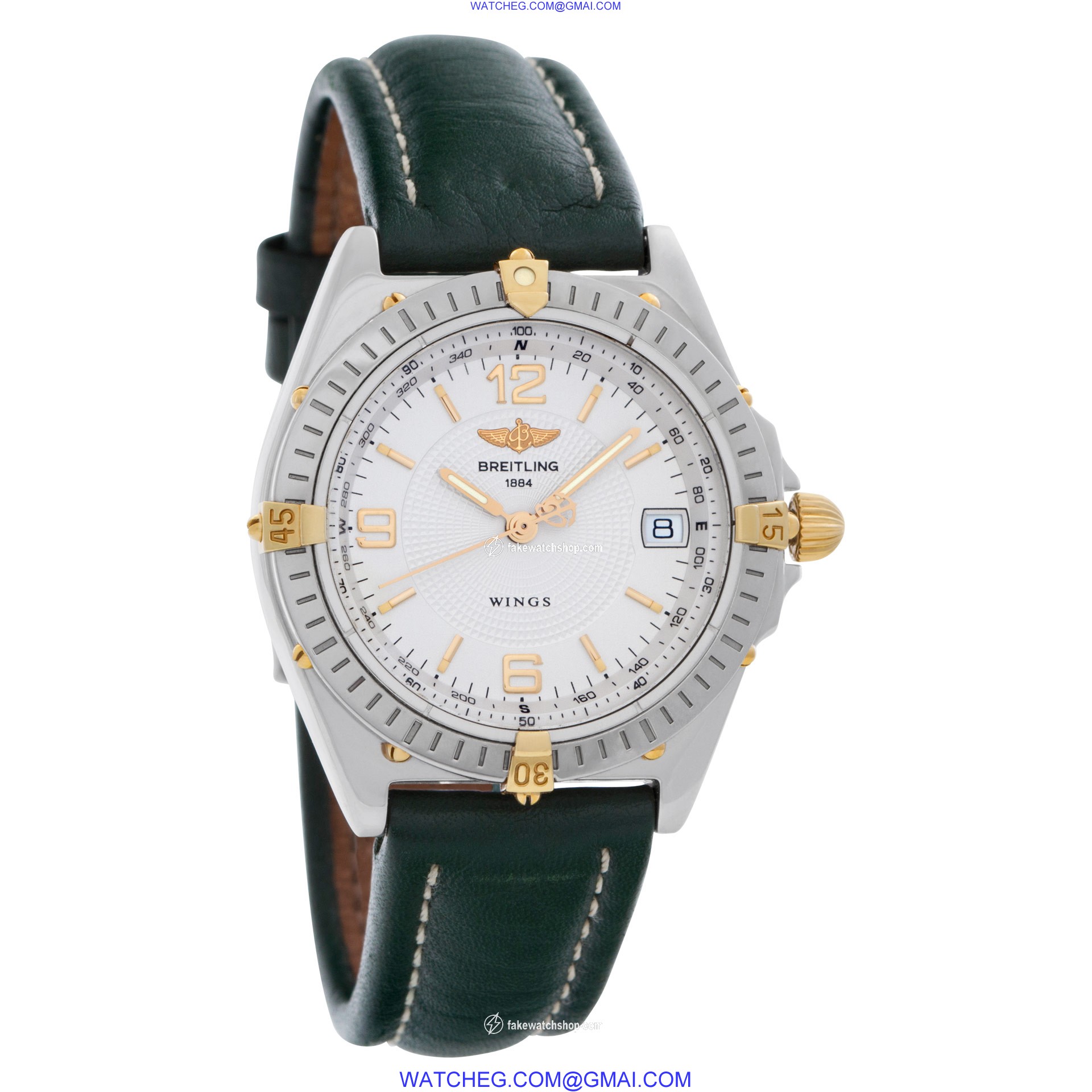 Breitling b10050 Wings Automatic Unisex 18k gold & Stainless Steel 4