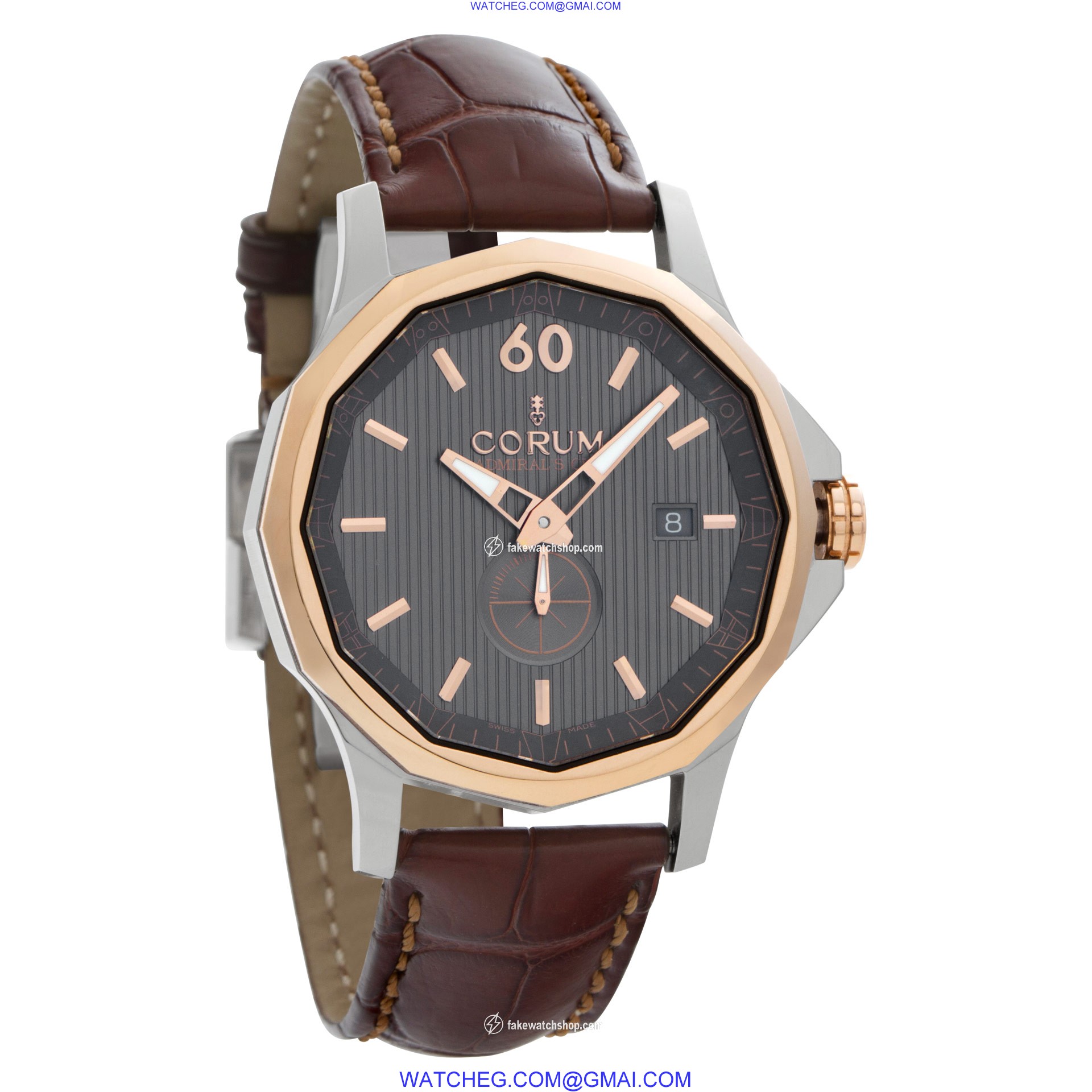 Corum 395.101.24/0F02 AK11 Admirals Cup Automatic Unisex 18k gold & Stainless Steel 4