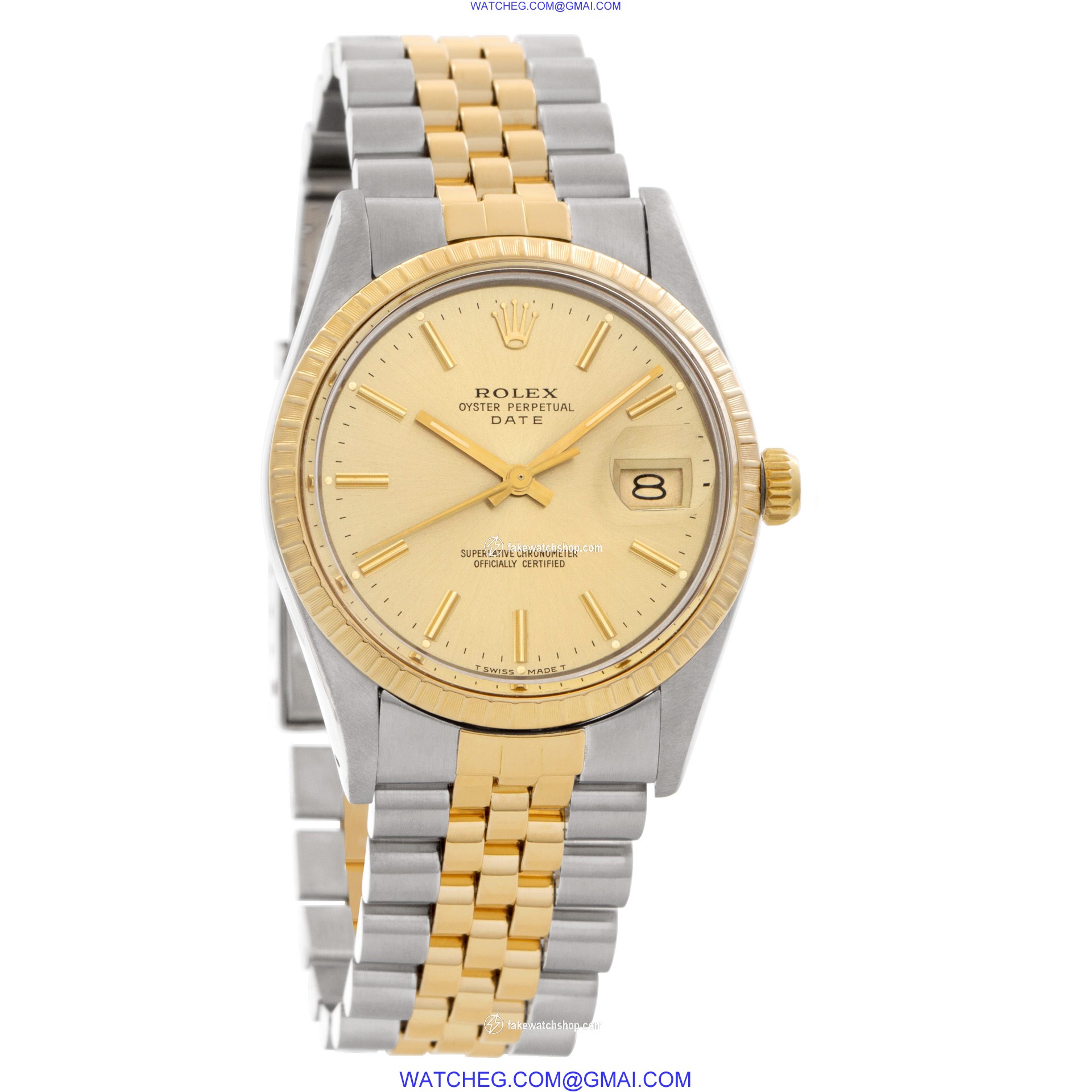 Rolex 15053 Date Automatic Unisex Stainless Steel 4