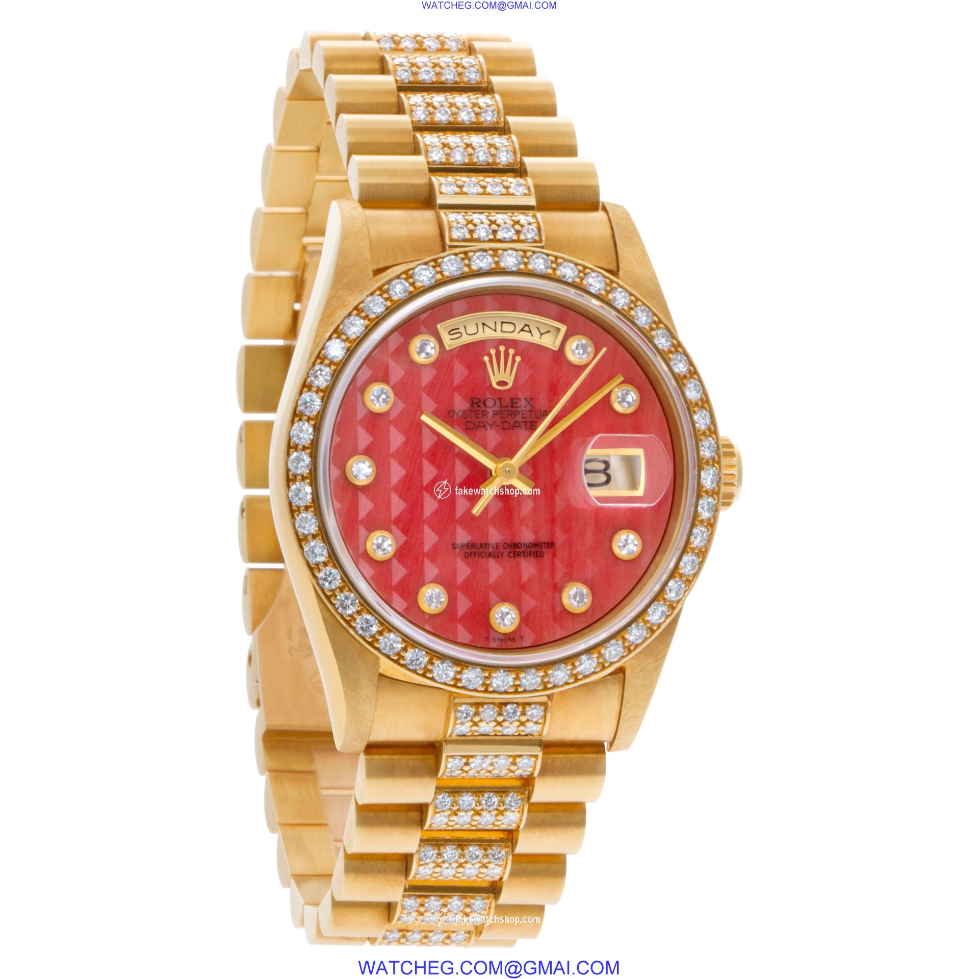 Rolex 18348 Day-Date Automatic Male 18k yellow gold 4