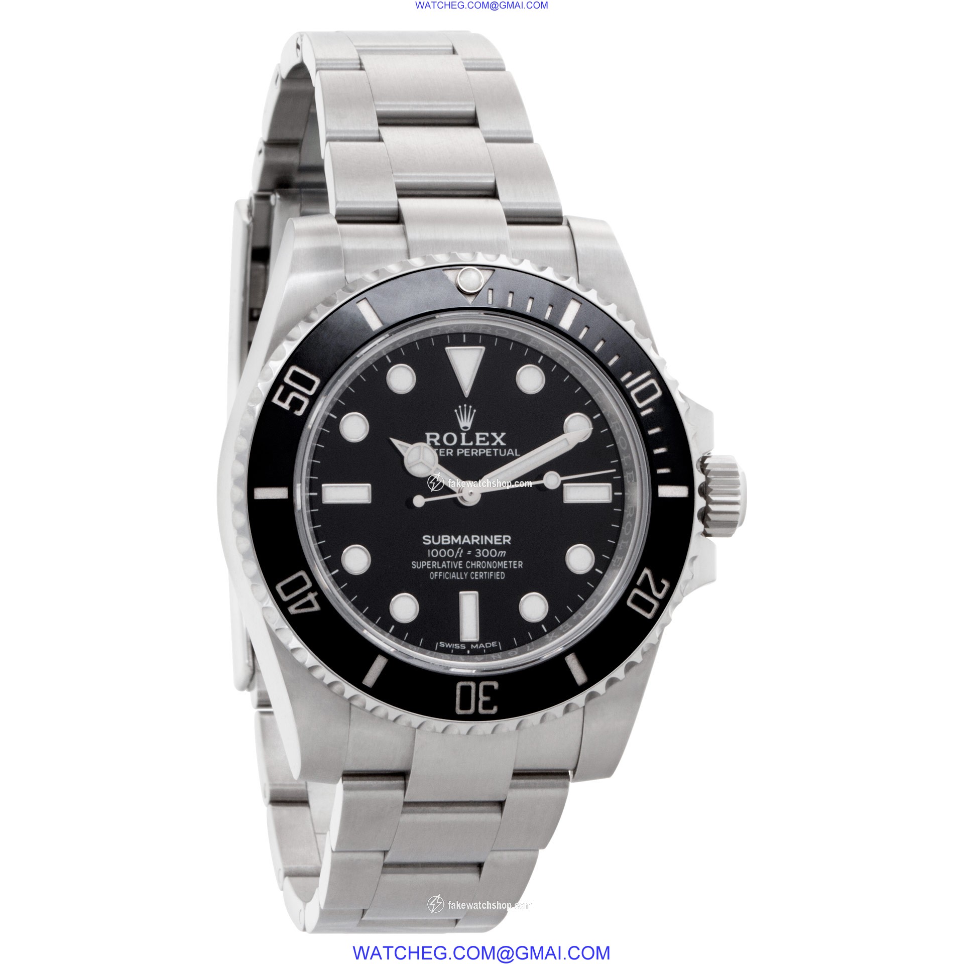Rolex 114060 Submariner No Date Automatic Male Stainless Steel 4