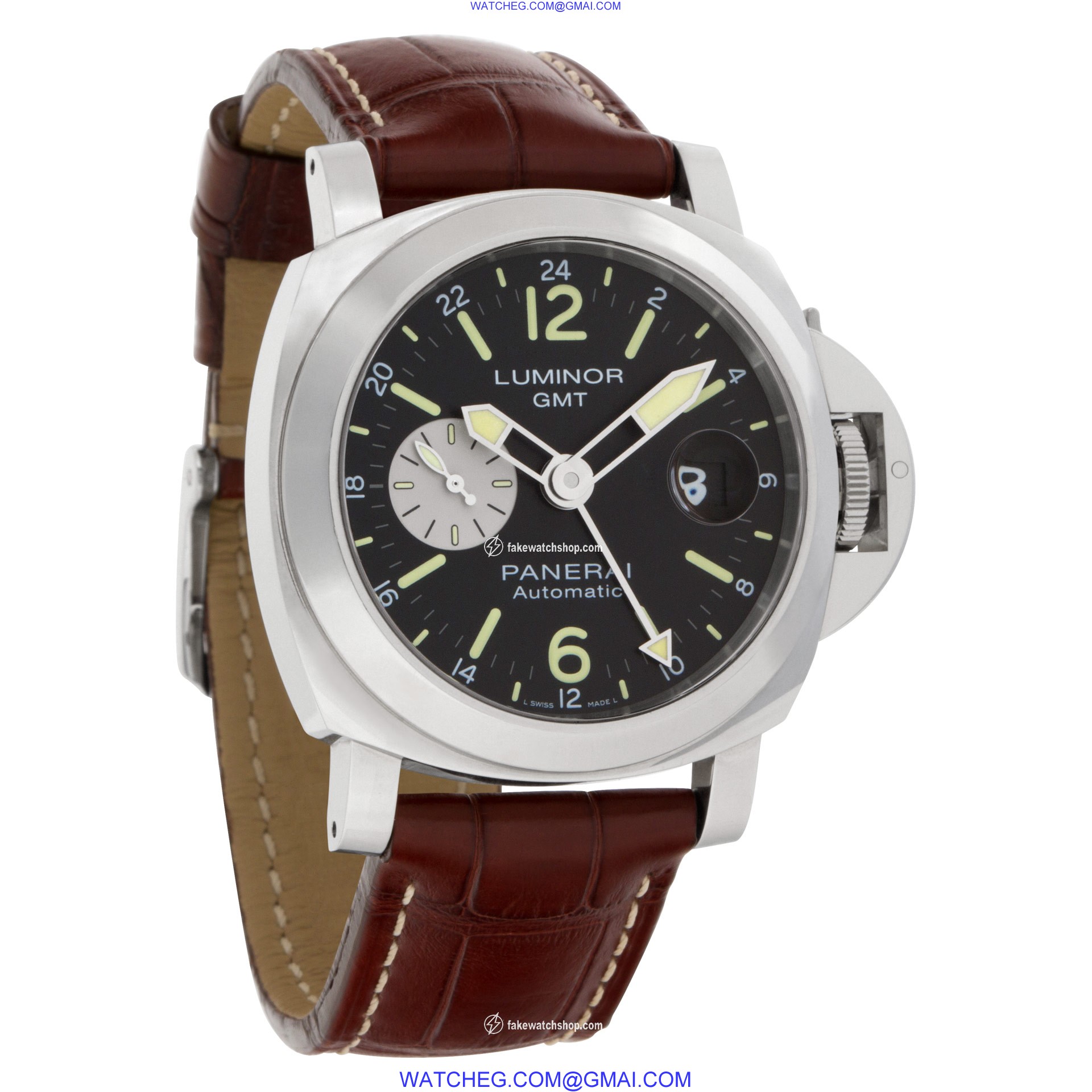 Panerai PAM01088 luminor GMT Automatic Male Stainless Steel 4