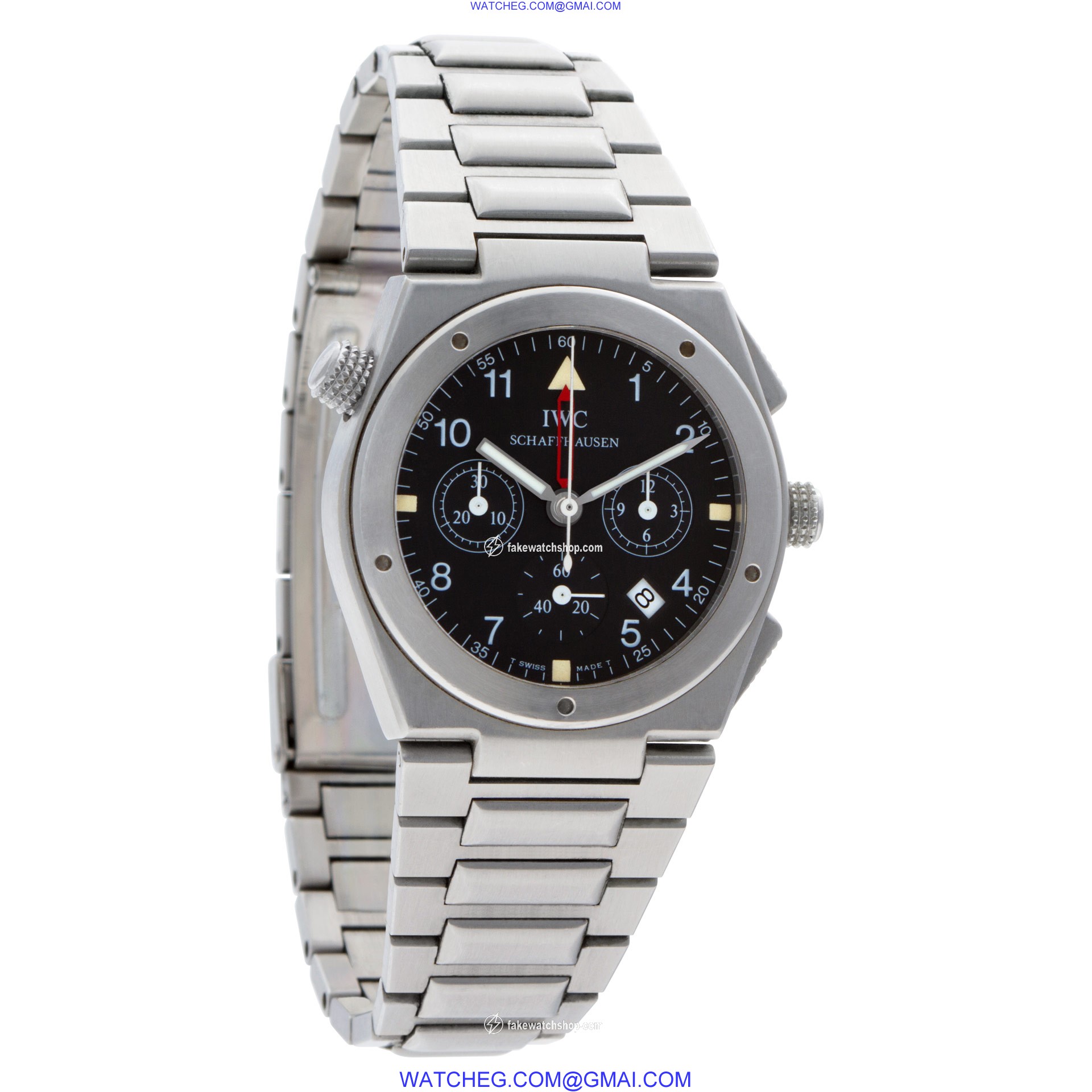 IWC 3805 Ingenieur Quartz Male Stainless Steel 4
