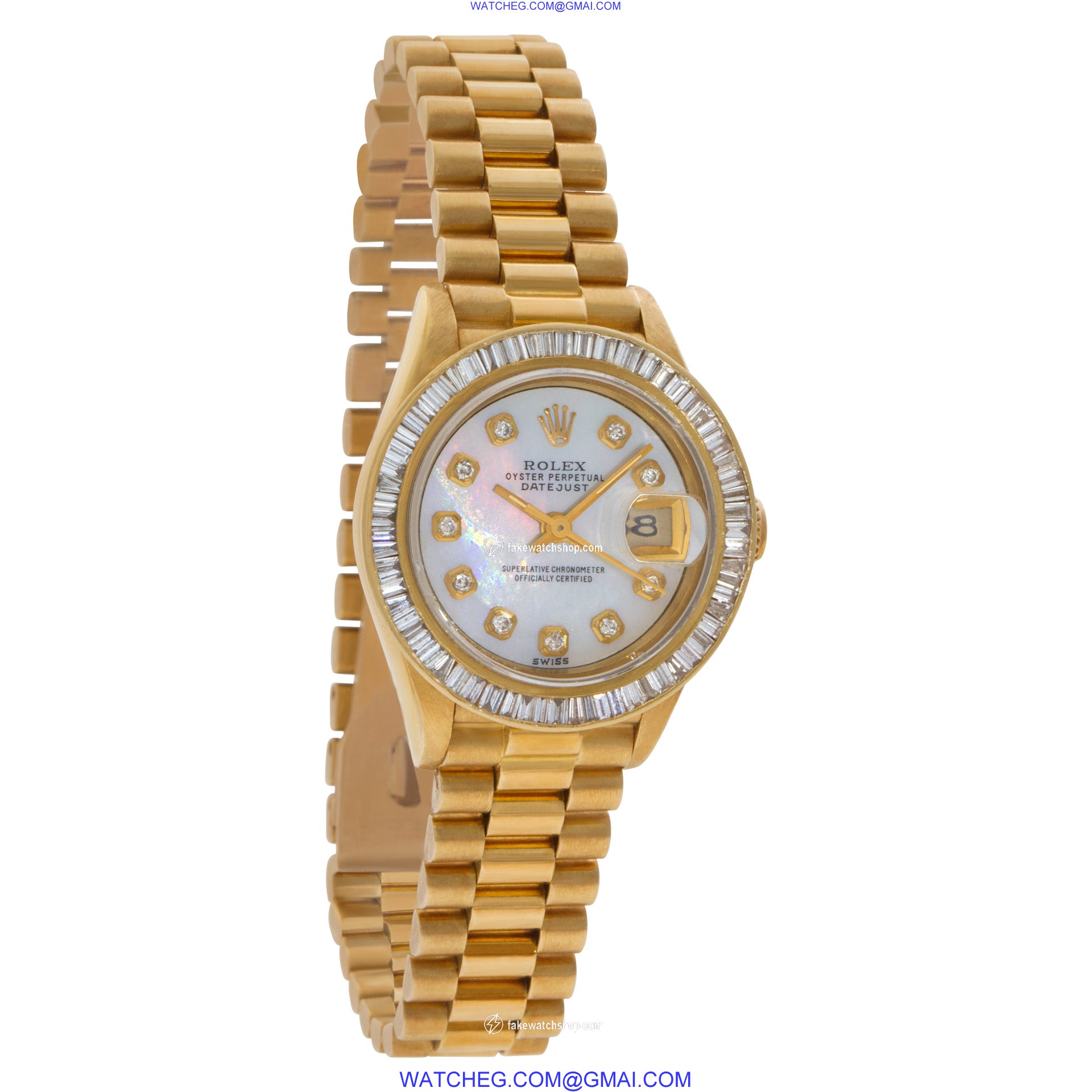 Rolex 69178 Datejust Automatic Female 18k yellow gold 4