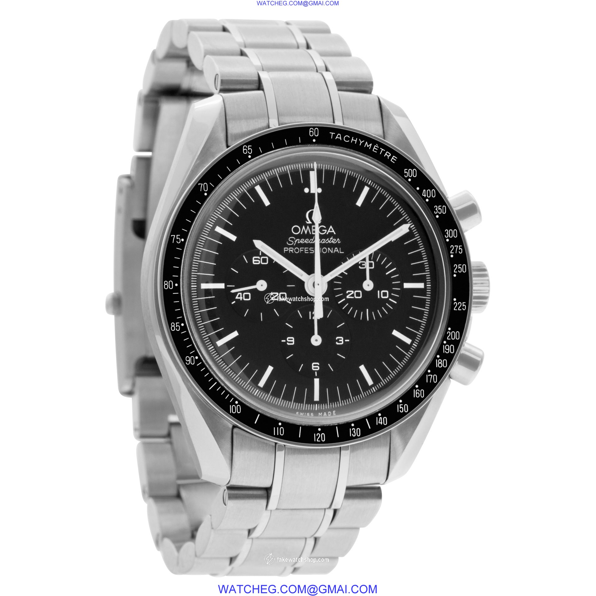 Omega O31130423001005 Speedmaster Manual Male Stainless Steel 4