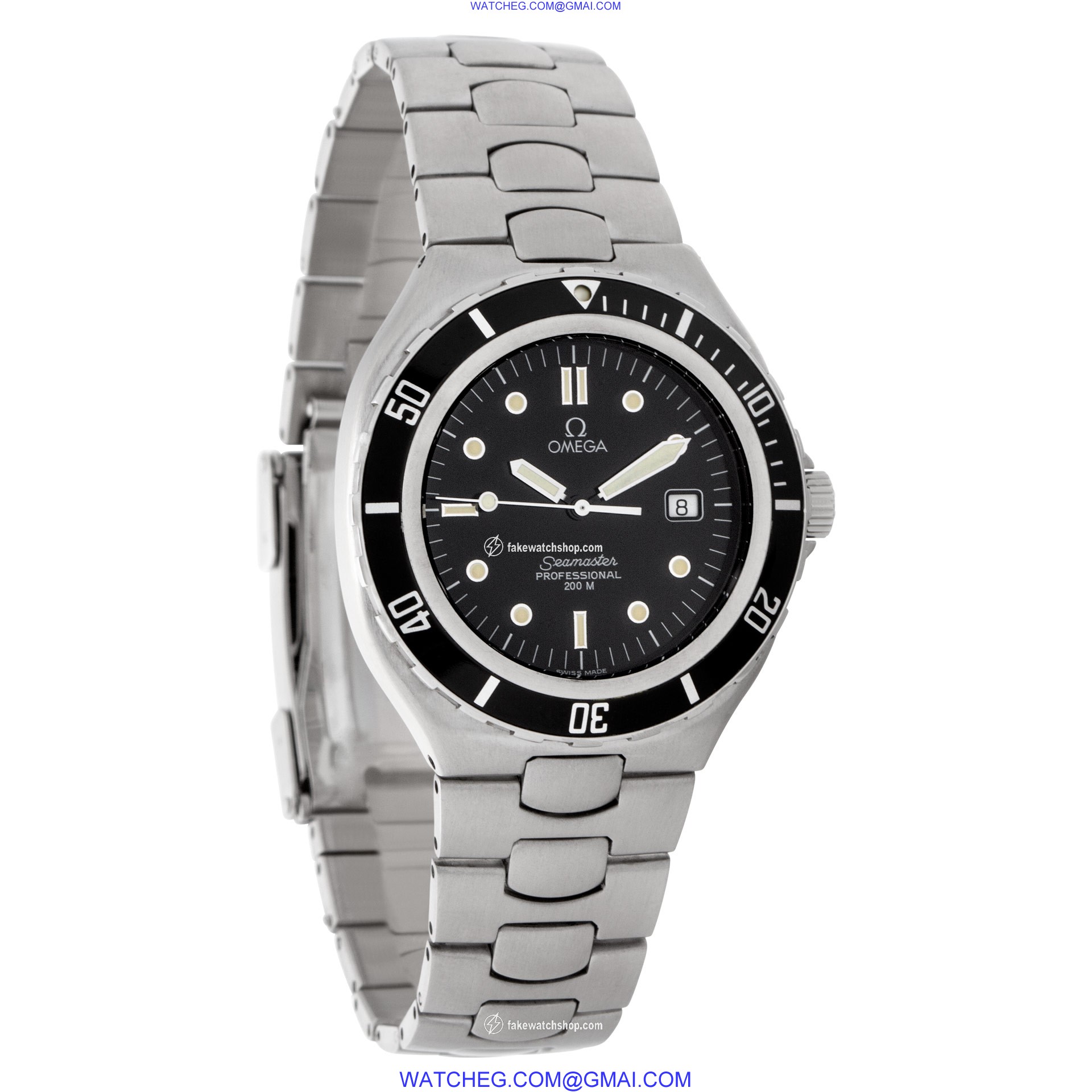 Omega 396.1061 Seamaster Quartz Male Stainless Steel 4