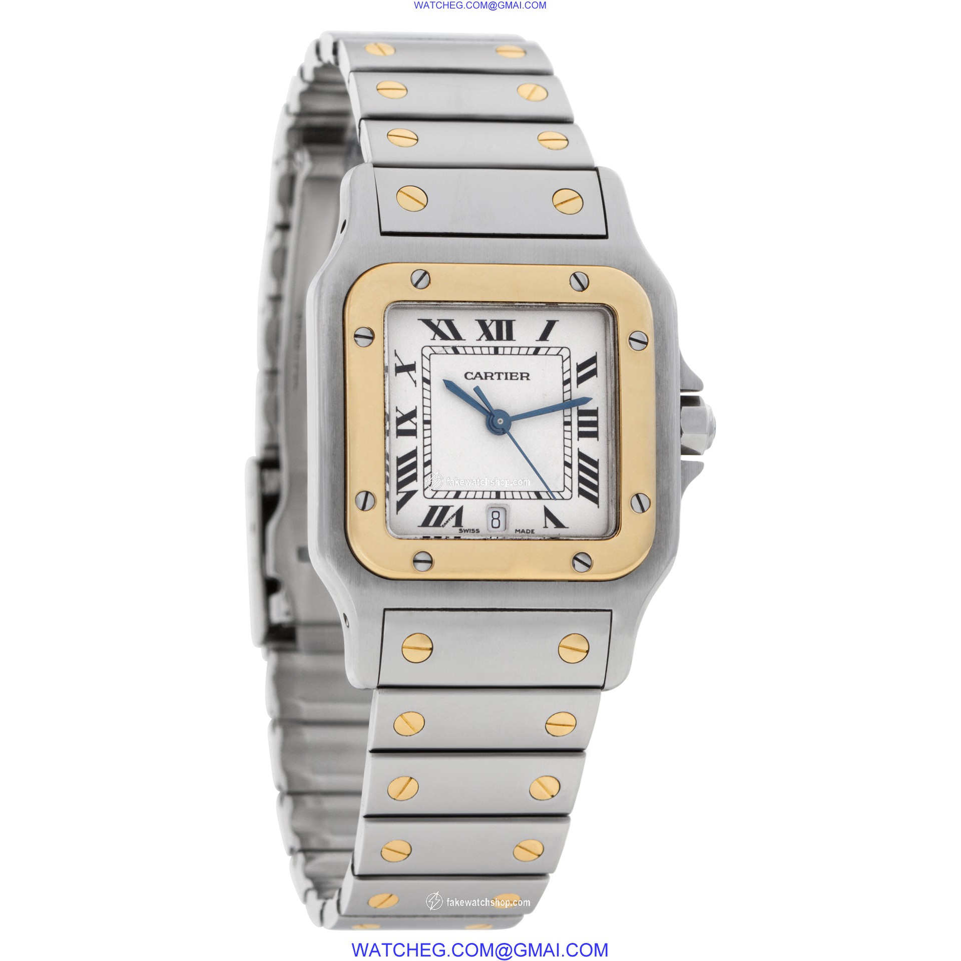 Cartier 1566 Santos Quartz Female Stainless Steel 4